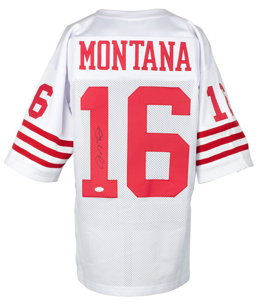 Joe Montana Signed Custom White ProStyle Football Jersey JSA ITP eBay