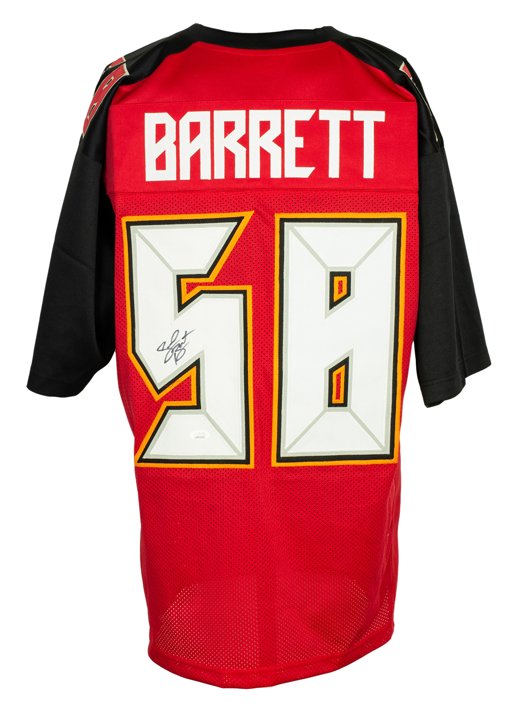 Shaquil Barrett Signed Red Pro-Style 