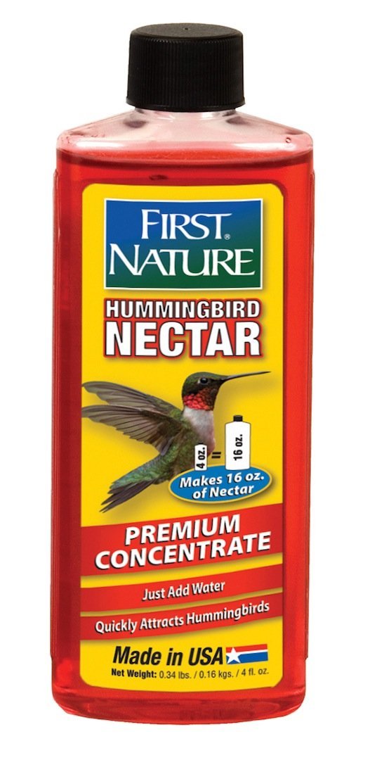 First Nature 3056 Red Hummingbird Nectar Concentrate (Makes 16 oz. of