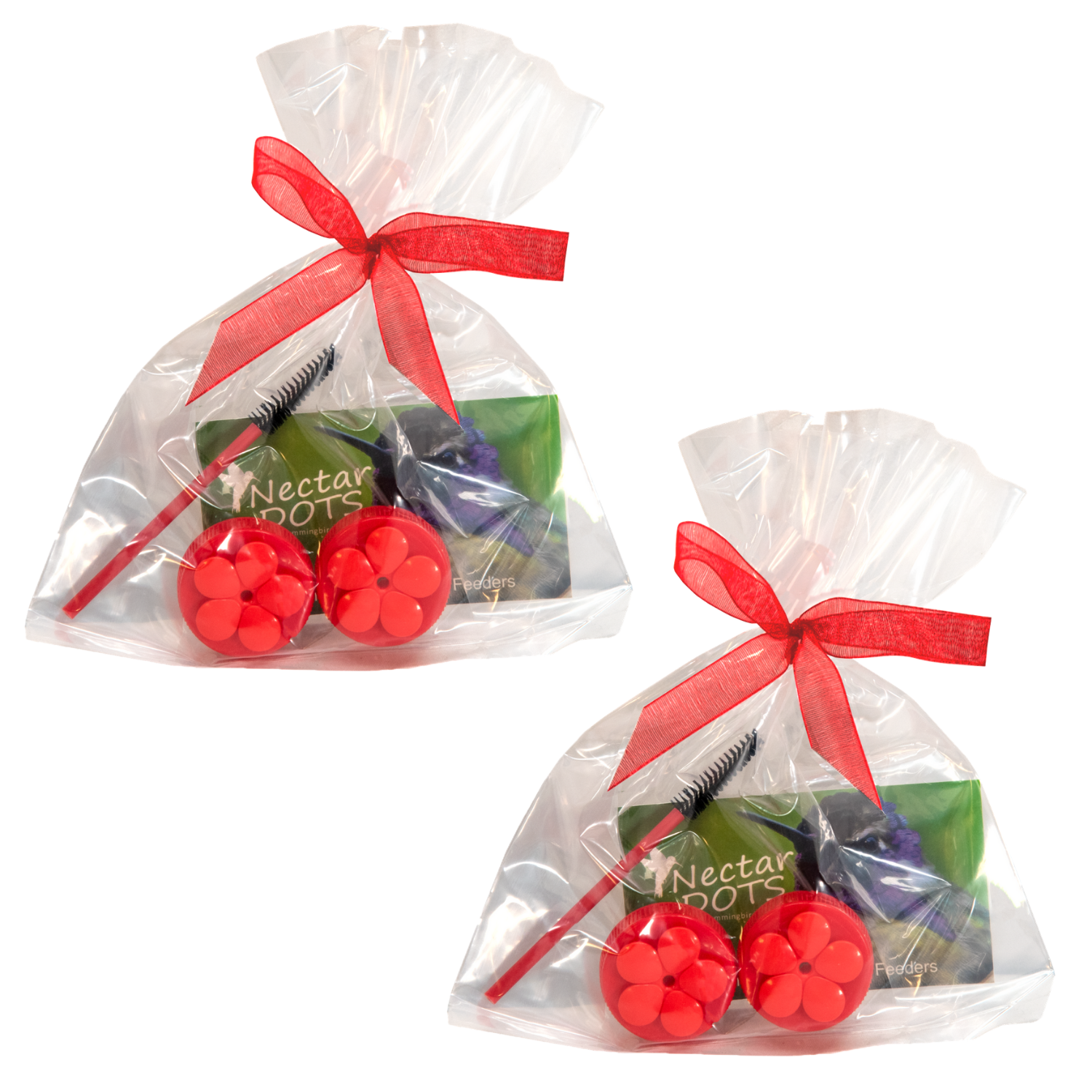 Red Nectar Dots Kolibri Futter Kit - füttern Sie direkt aus der Hand! Enthält - Bild 3 von 4