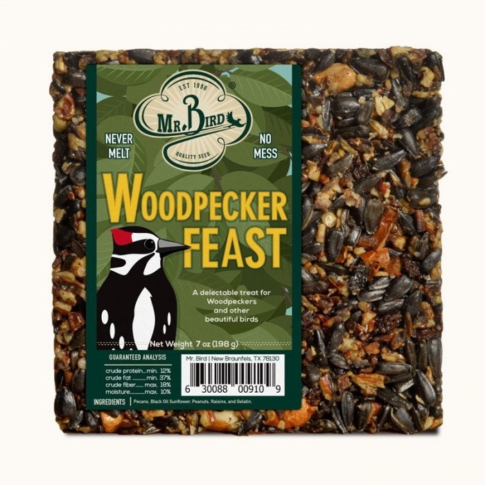 Bird Woodpecker Feast Small Cake 7 oz. Mr 