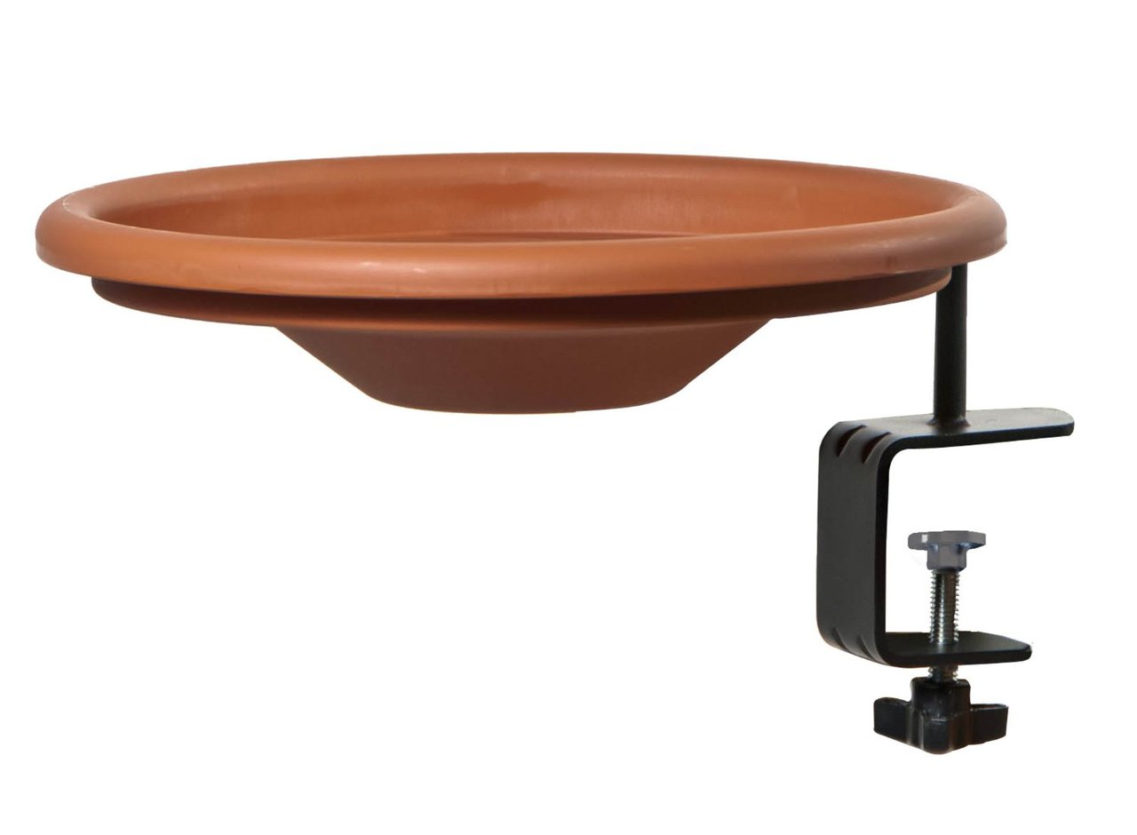 deck mounted bird bath