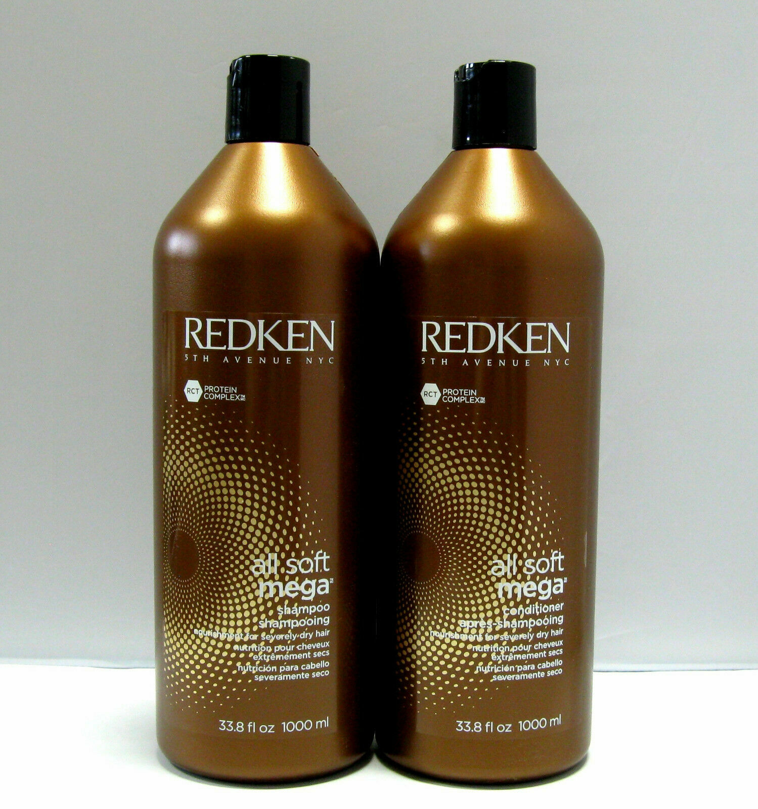 Redken All Soft Mega Shampoo And Conditioner 33 8 Oz Liter Duo Ebay