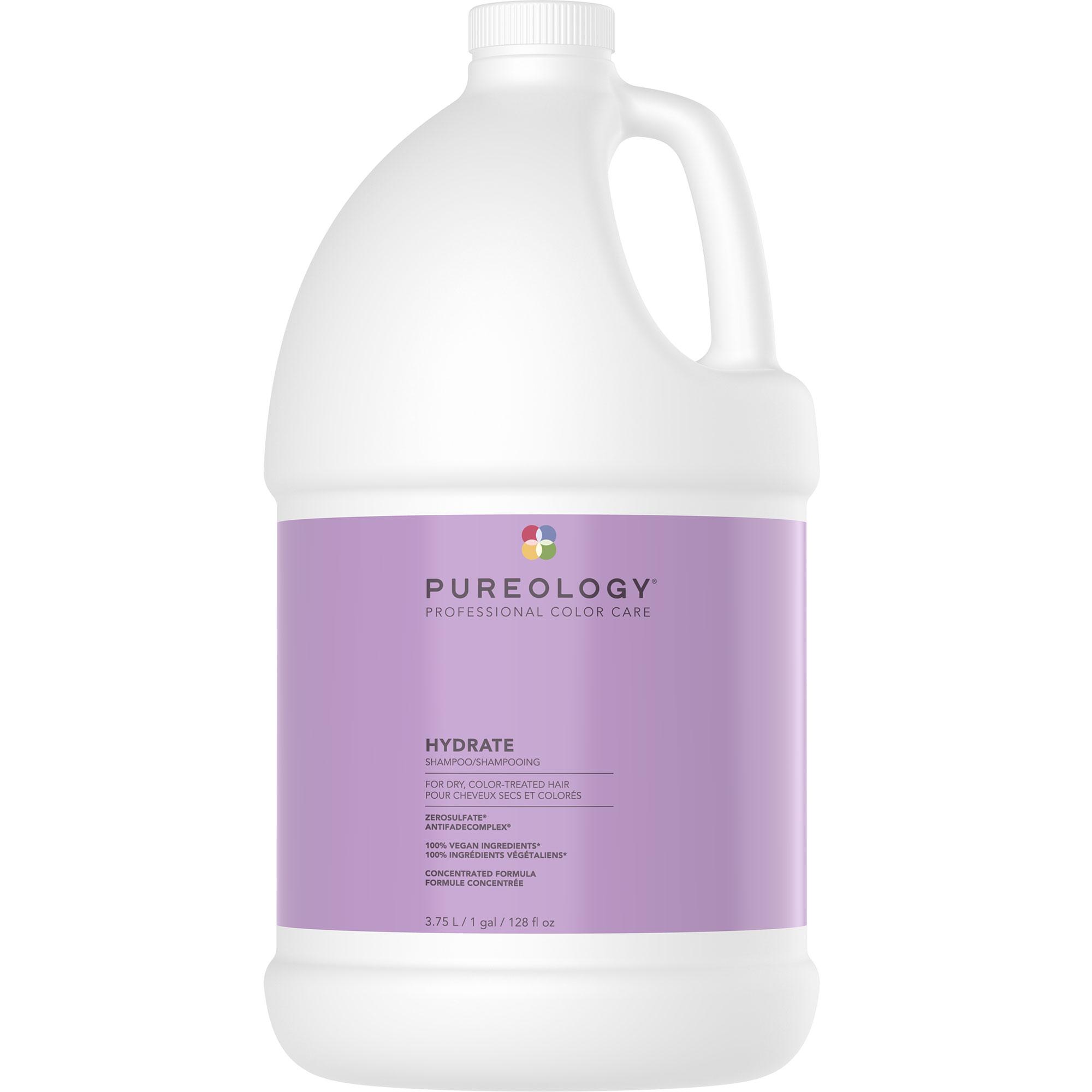 Pureology Hydrate Moisturizing Shampoo Color Treated Hair 1 Gallon /128