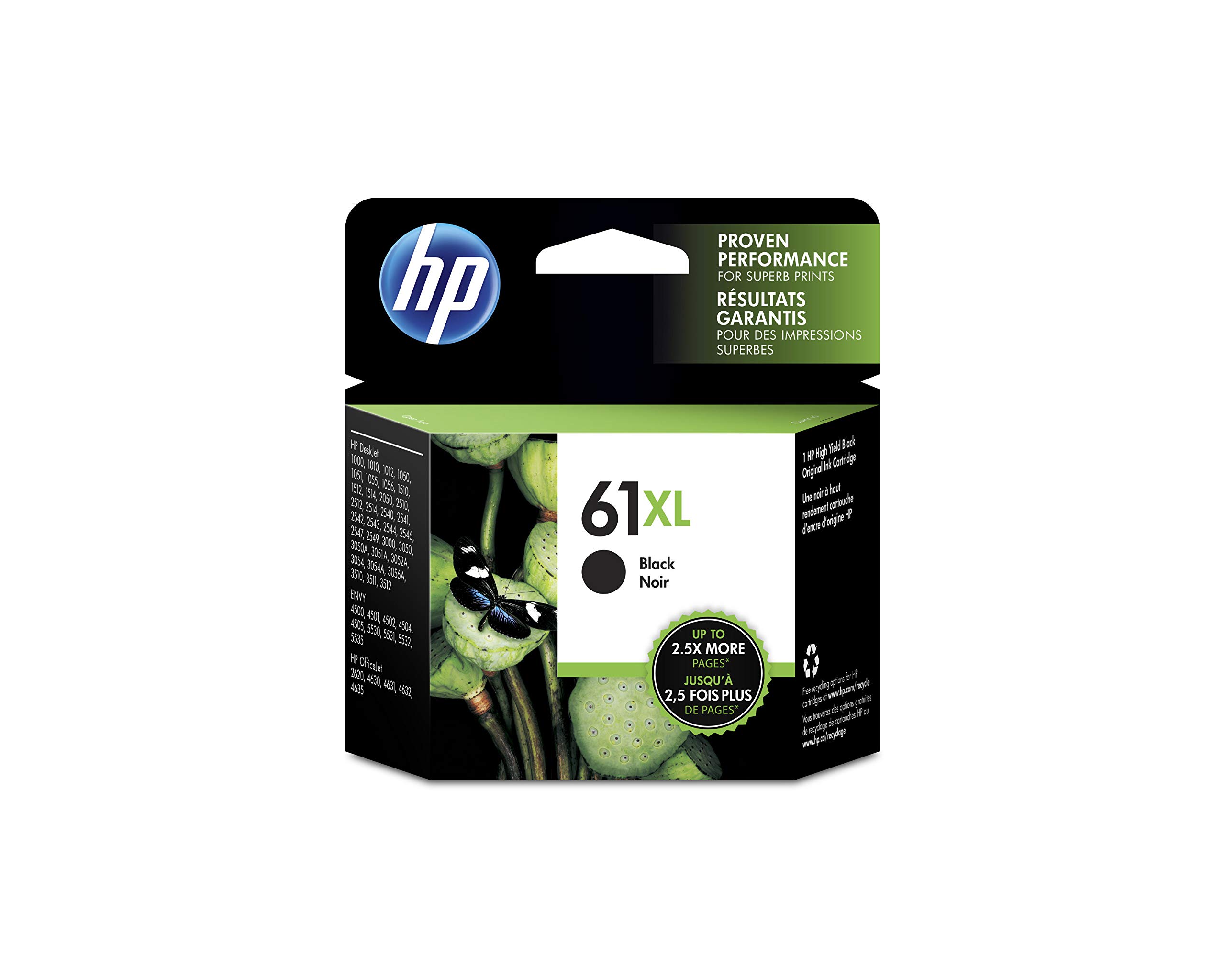 HP 61XL | Ink Cartridge | Black | CH563WN | eBay