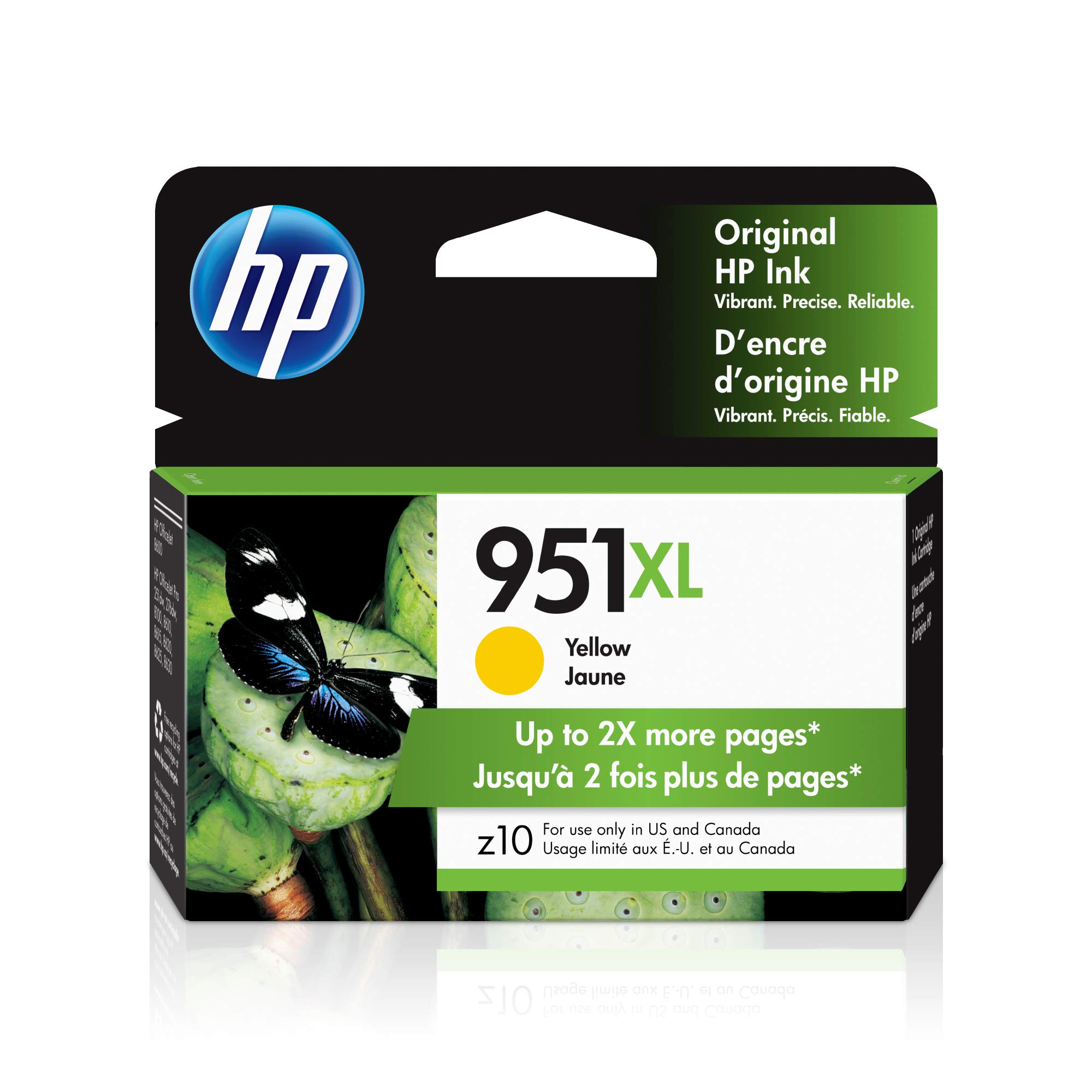 Hp 951xl Ink Cartridge Yellow Cn048an Ebay 7035