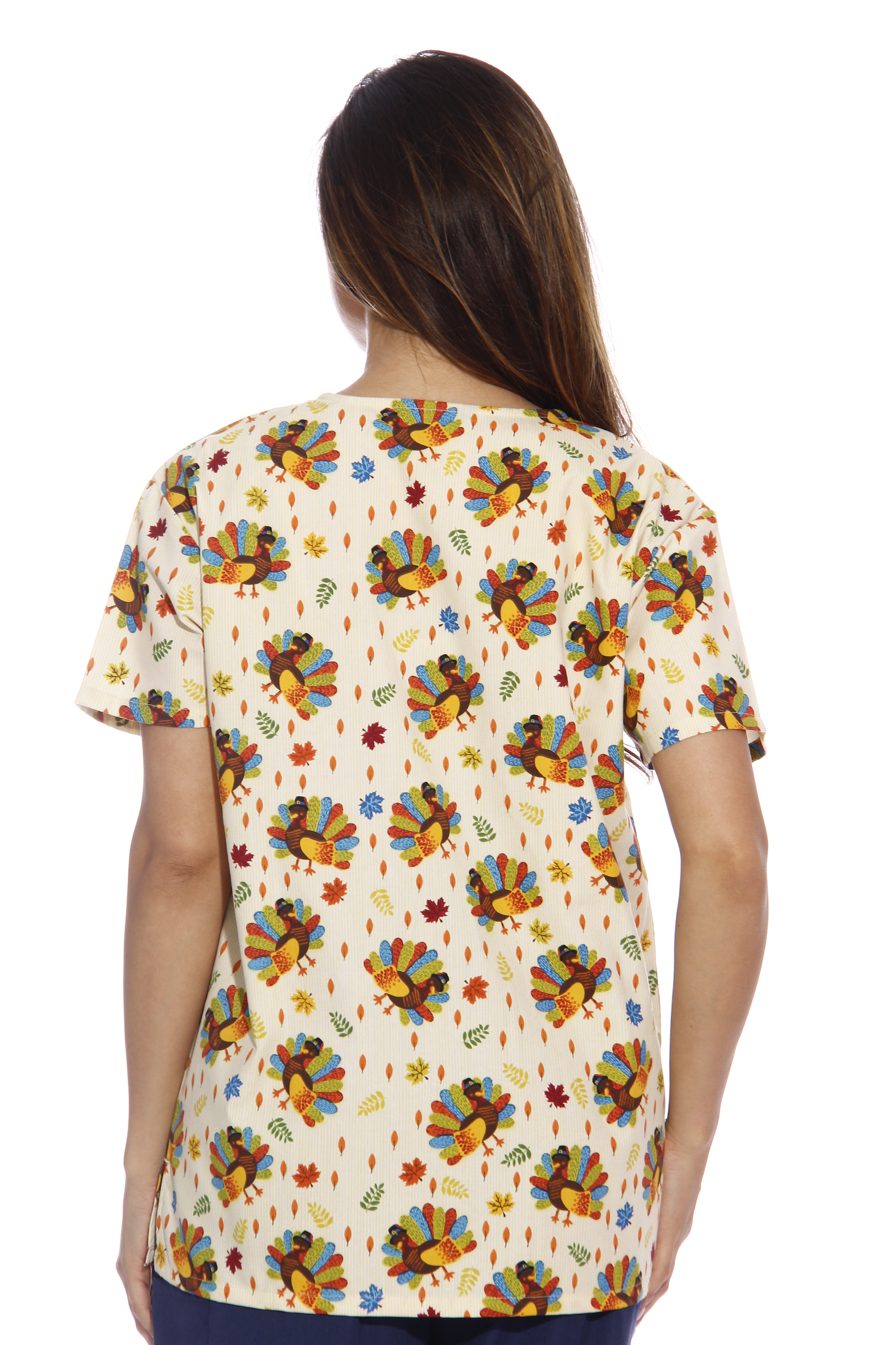 Just Love Women's Scrub Tops / Holiday Scrubs / Nursing Scrubs - Picture 51 of 51