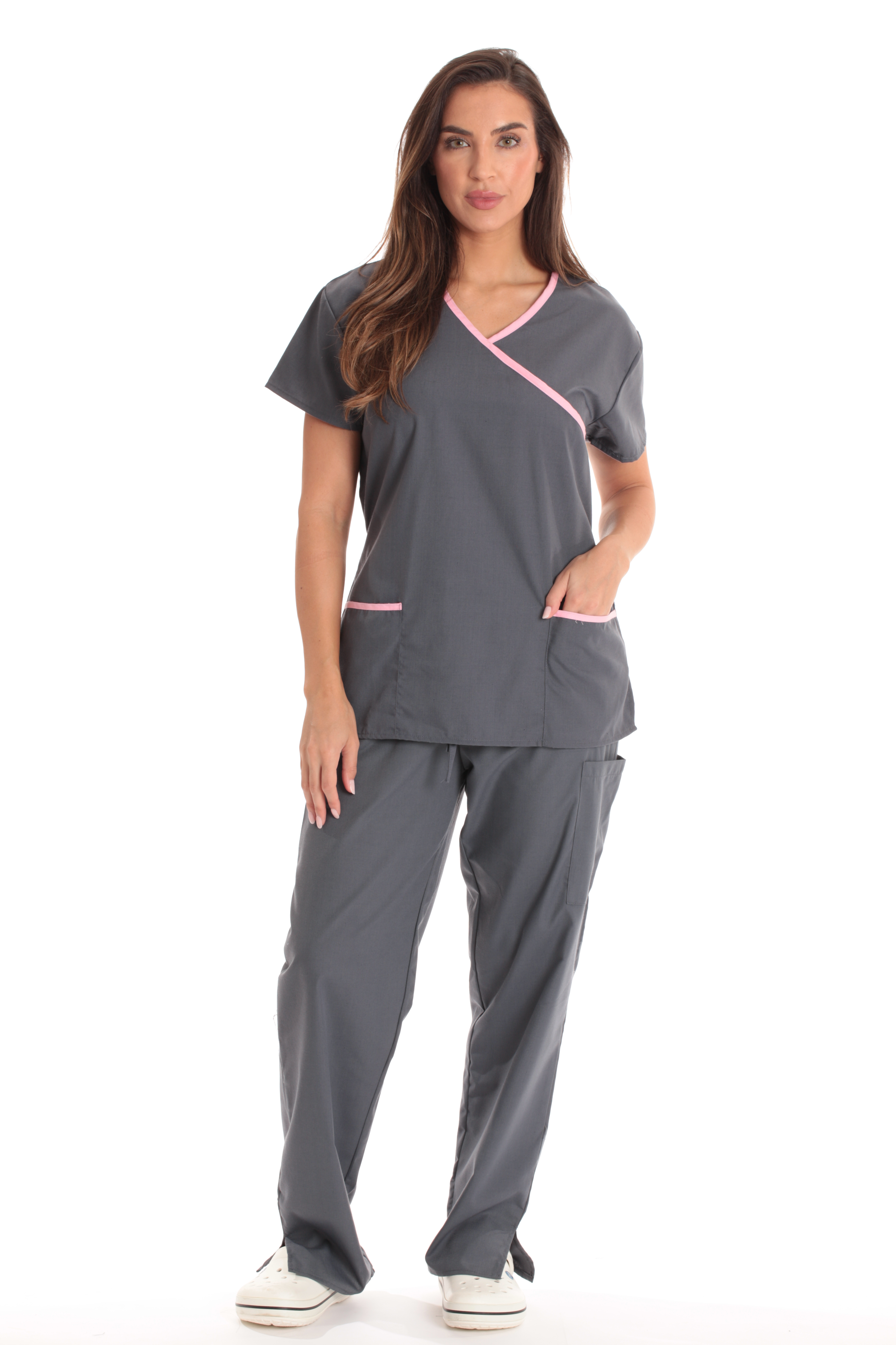 Just Love Women's Scrub Sets Medical Scrubs (Tie Back) - Picture 7 of 57