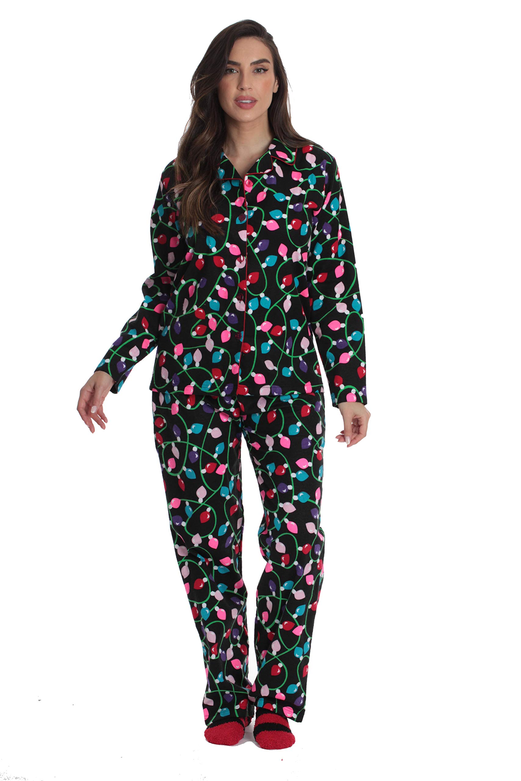 #followme Family Pajamas Flannel Kids Pajama Set - Picture 8 of 19