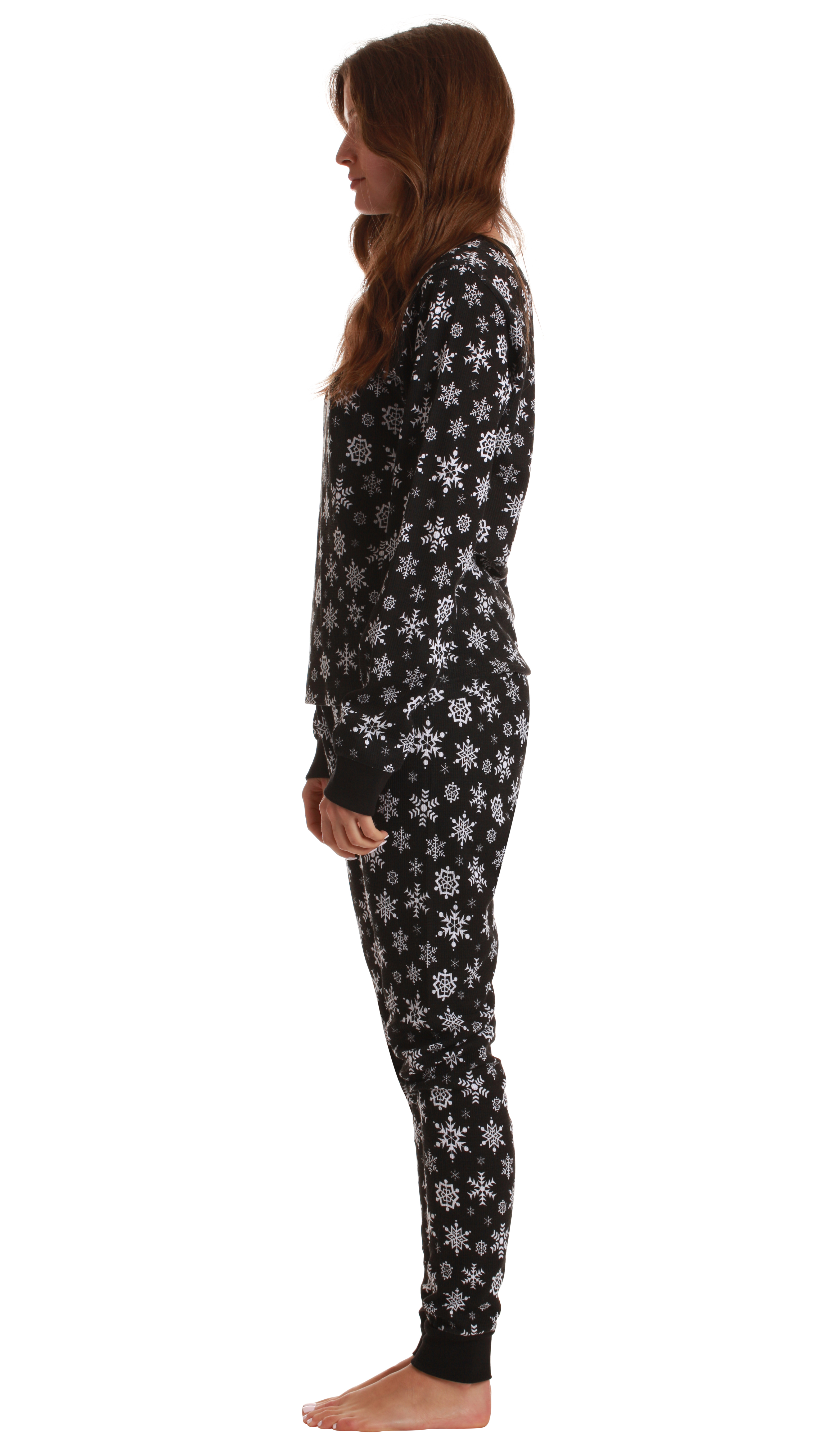 Just Love Women's Thermal Underwear Pajamas Set