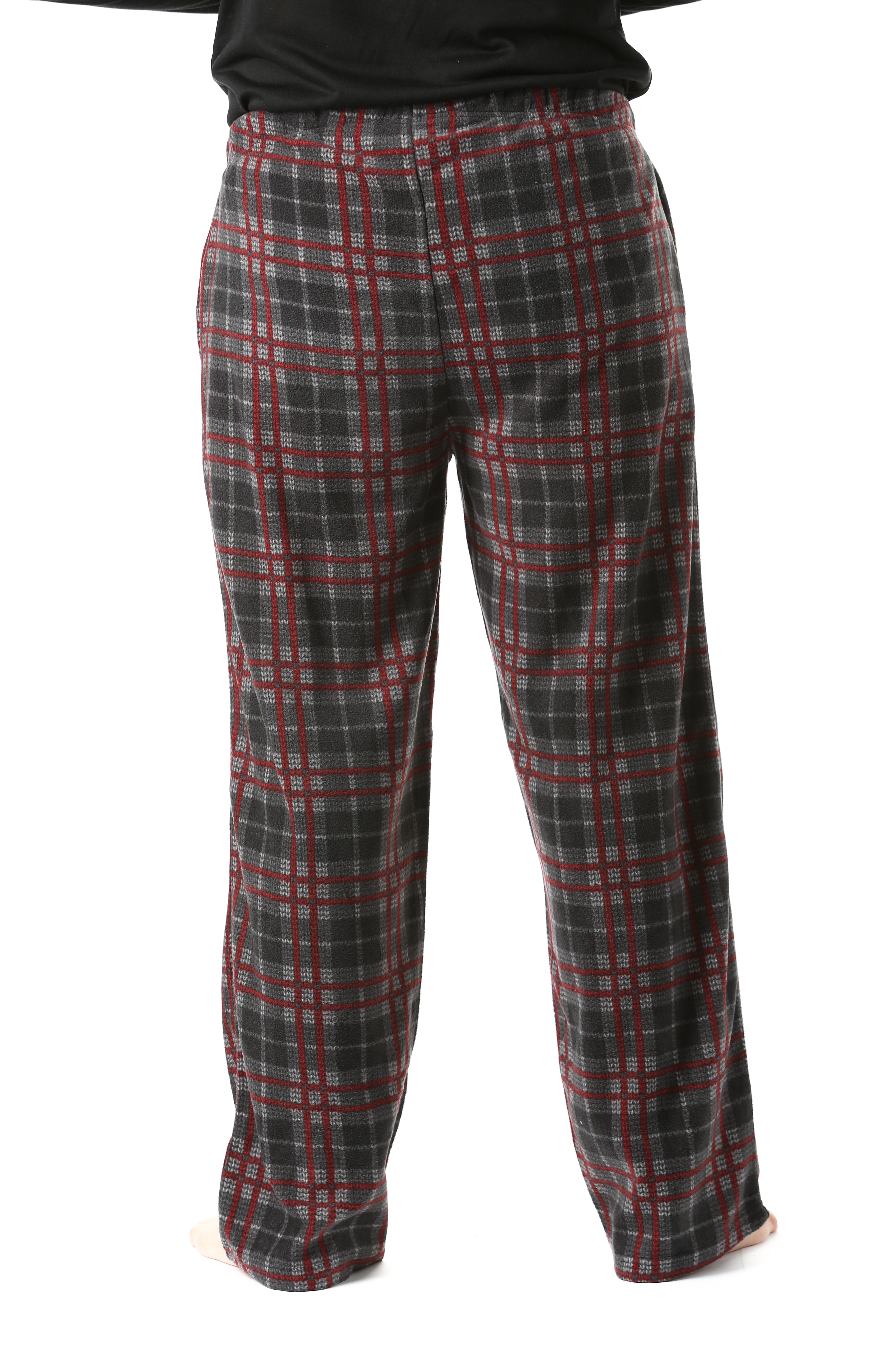 mens fleece pajama pants with pockets
