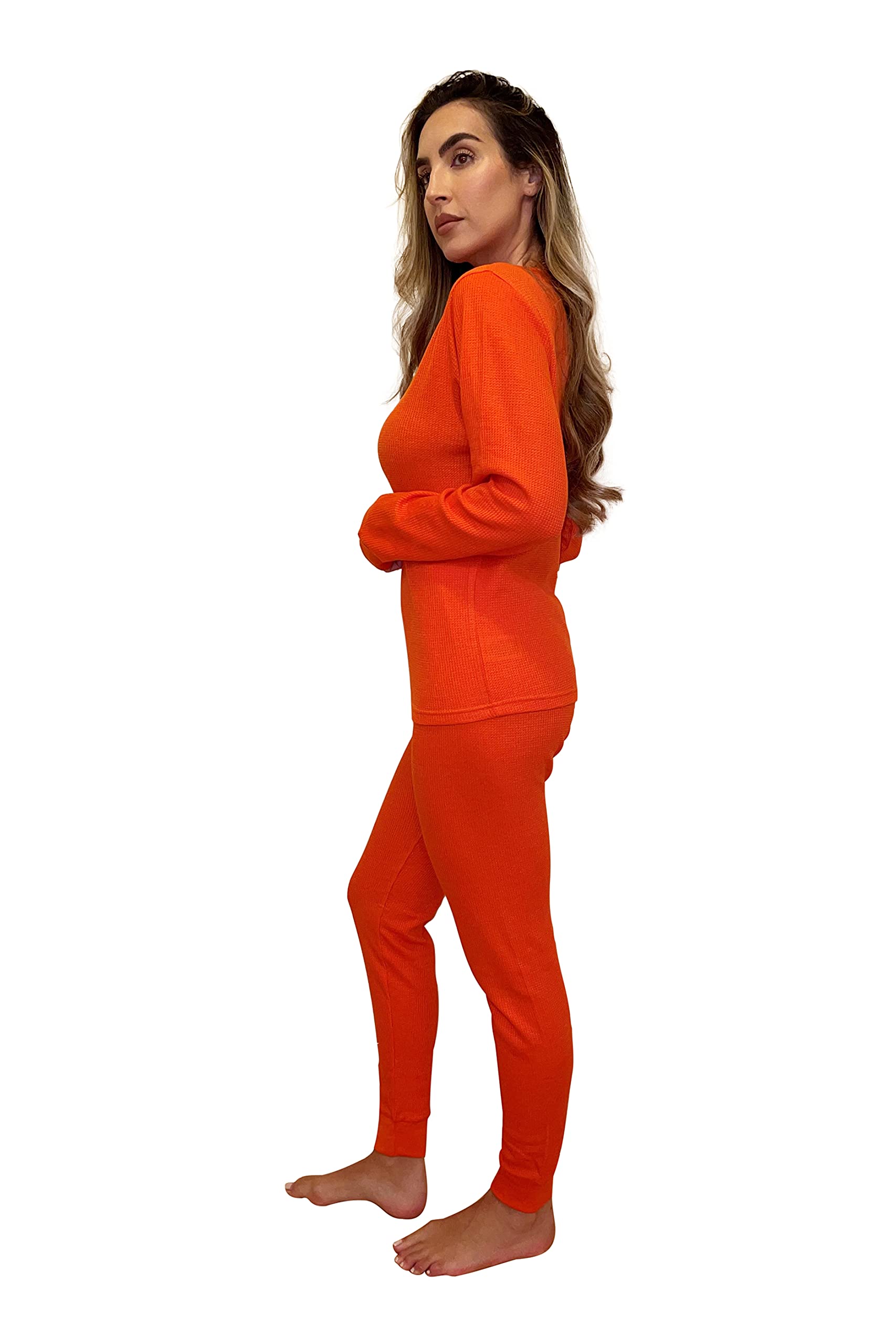 Just Love Women's Thermal Underwear Pajamas Set