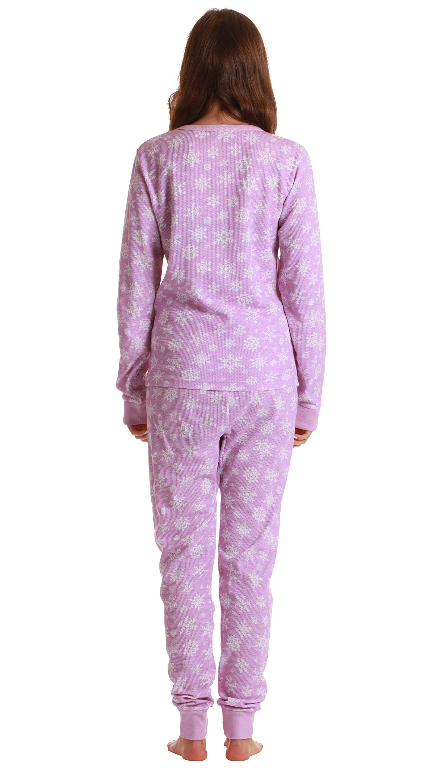 Just Love Women's Thermal Underwear Pajamas Set