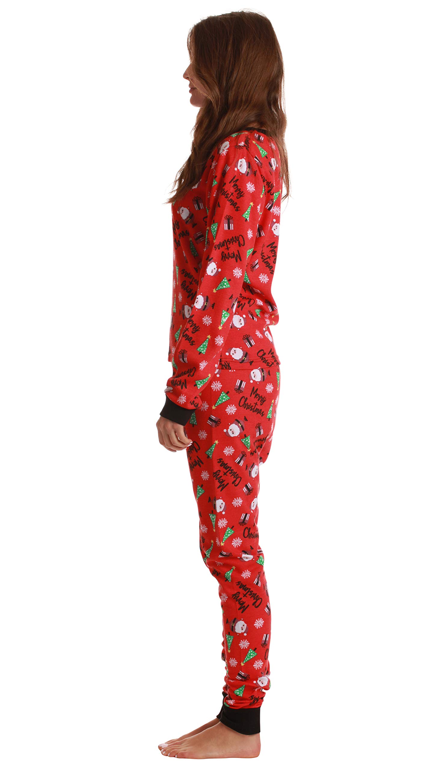 Just Love Women's Thermal Underwear Pajamas Set