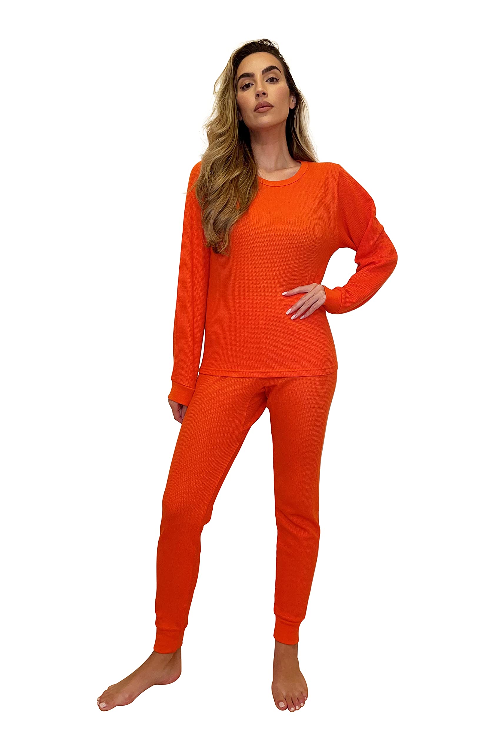 Just Love Women's Thermal Underwear Pajamas Set