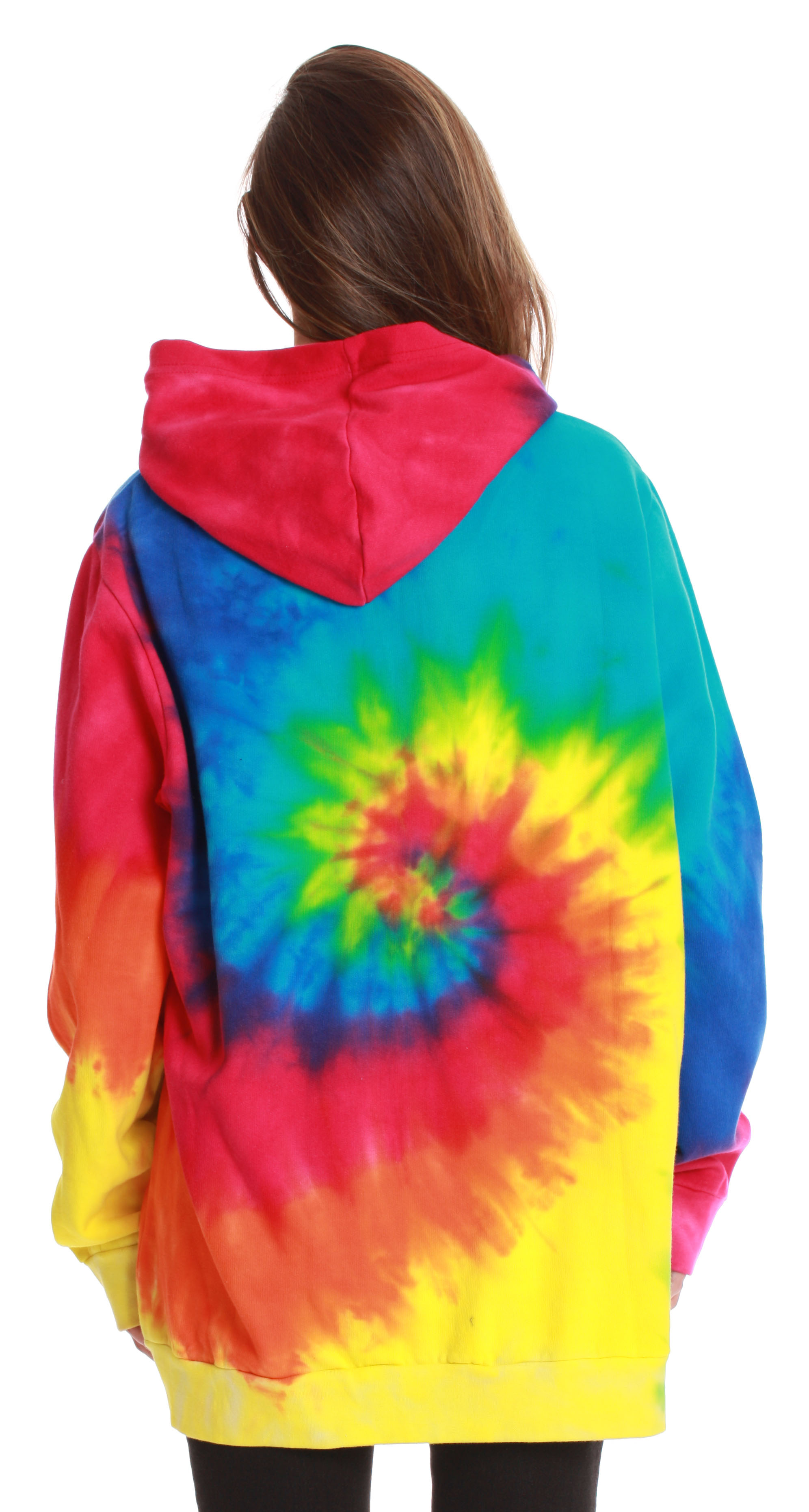 tie dye hoodie and sweats