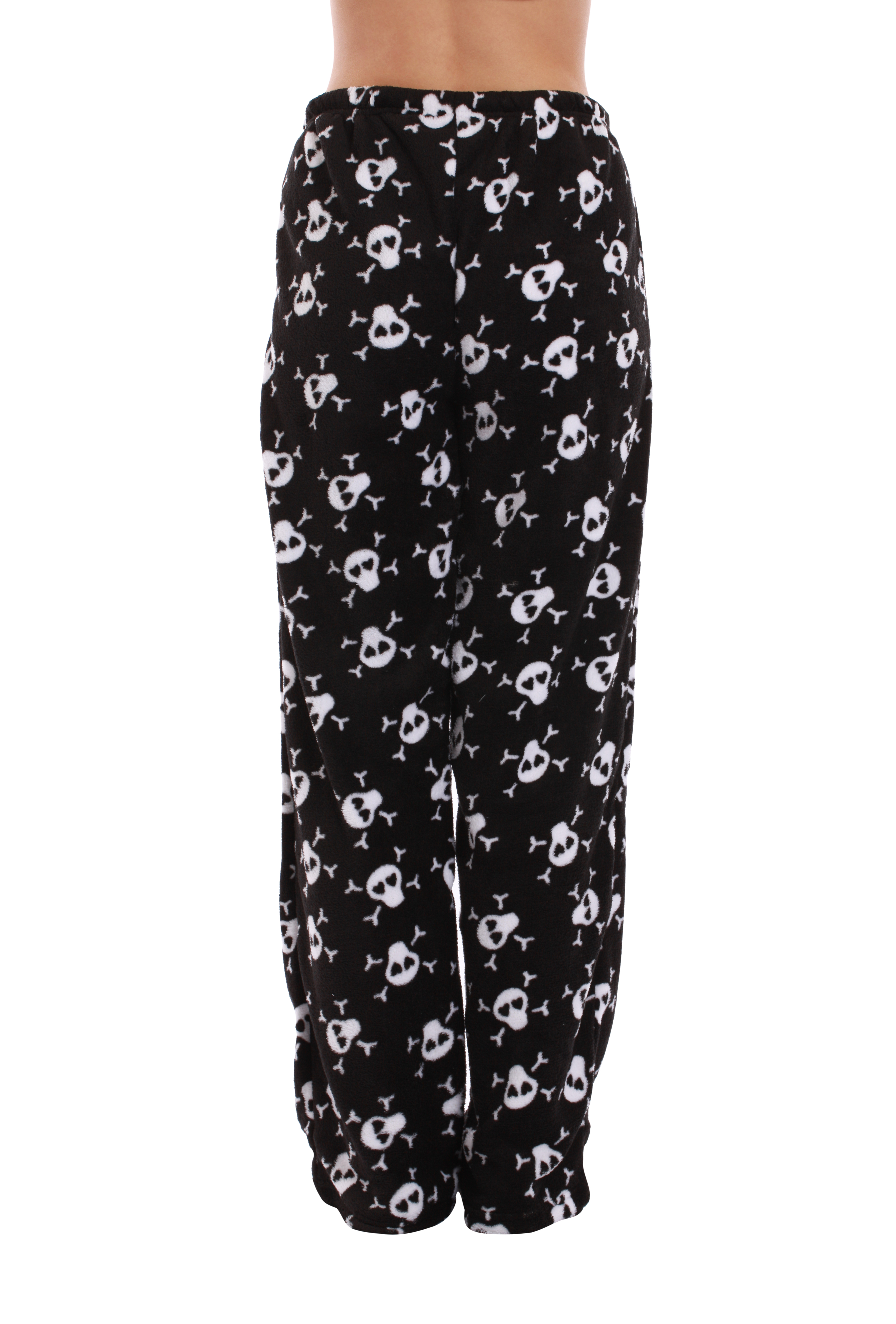 Just Love 100% cotton Jersey Knit Fun Print Women Pajama Pants Sleepwear,  cupcake White, 2X Plus 