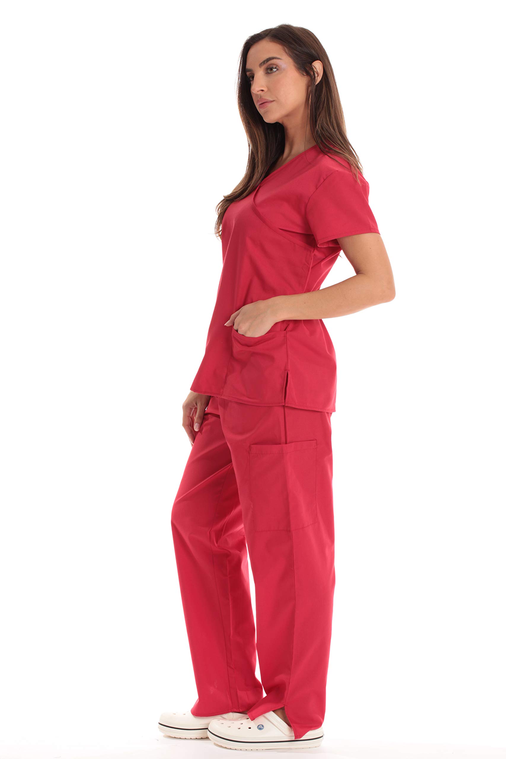 Just Love Women's Scrub Sets Medical Scrubs (Tie Back) - Picture 39 of 57
