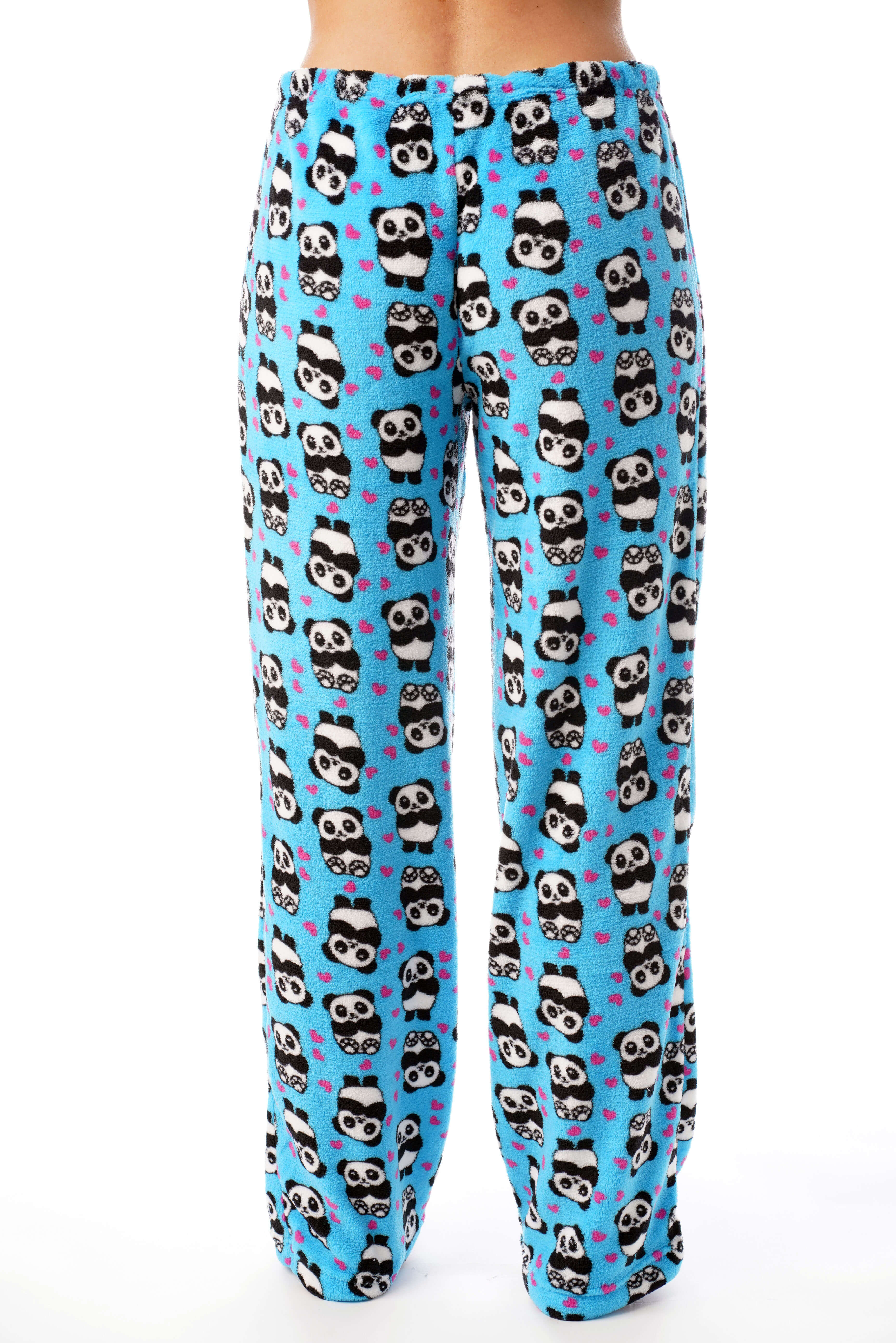 plush pj pants