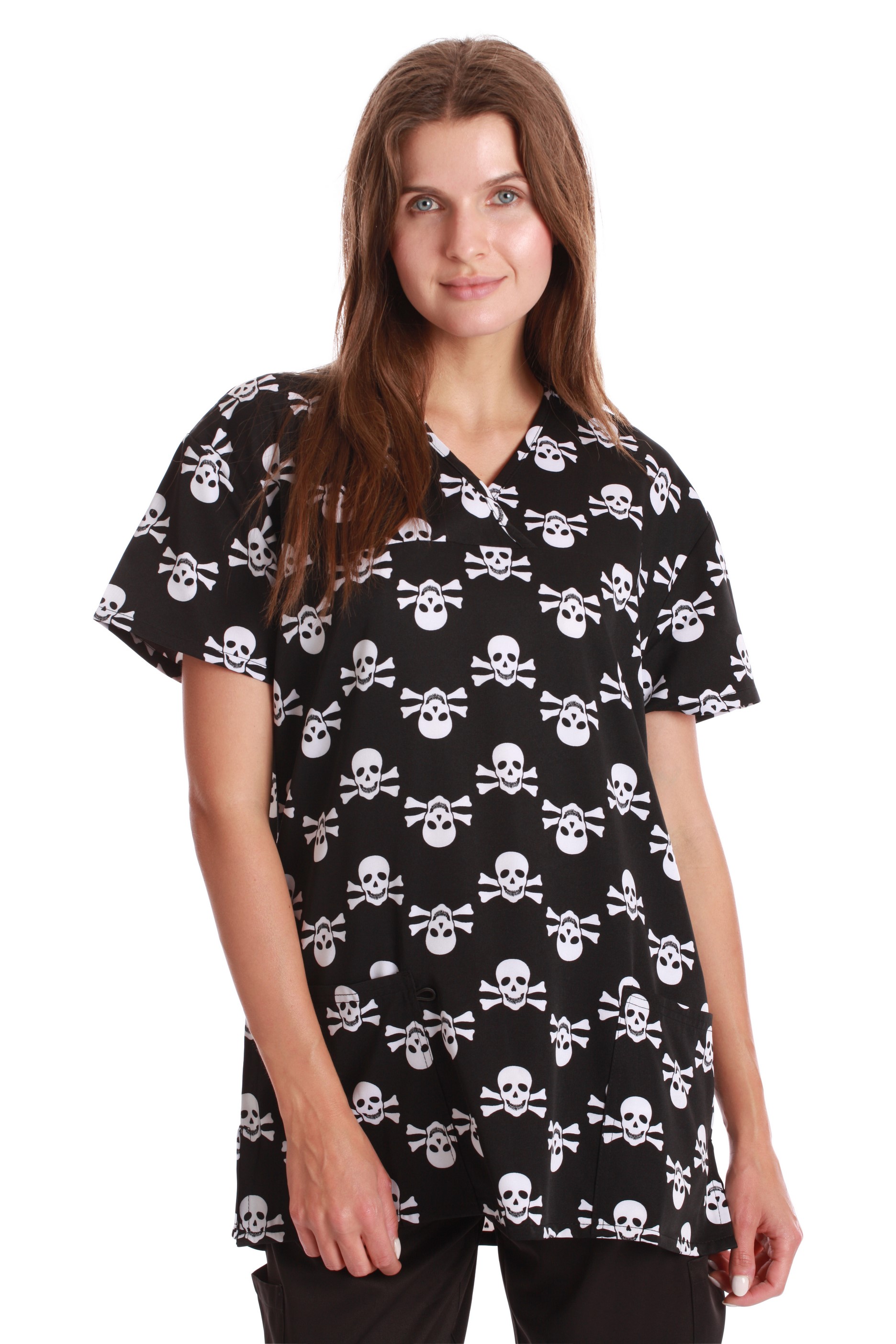Just Love Women's Scrub Tops / Holiday Scrubs / Nursing Scrubs - Picture 42 of 51