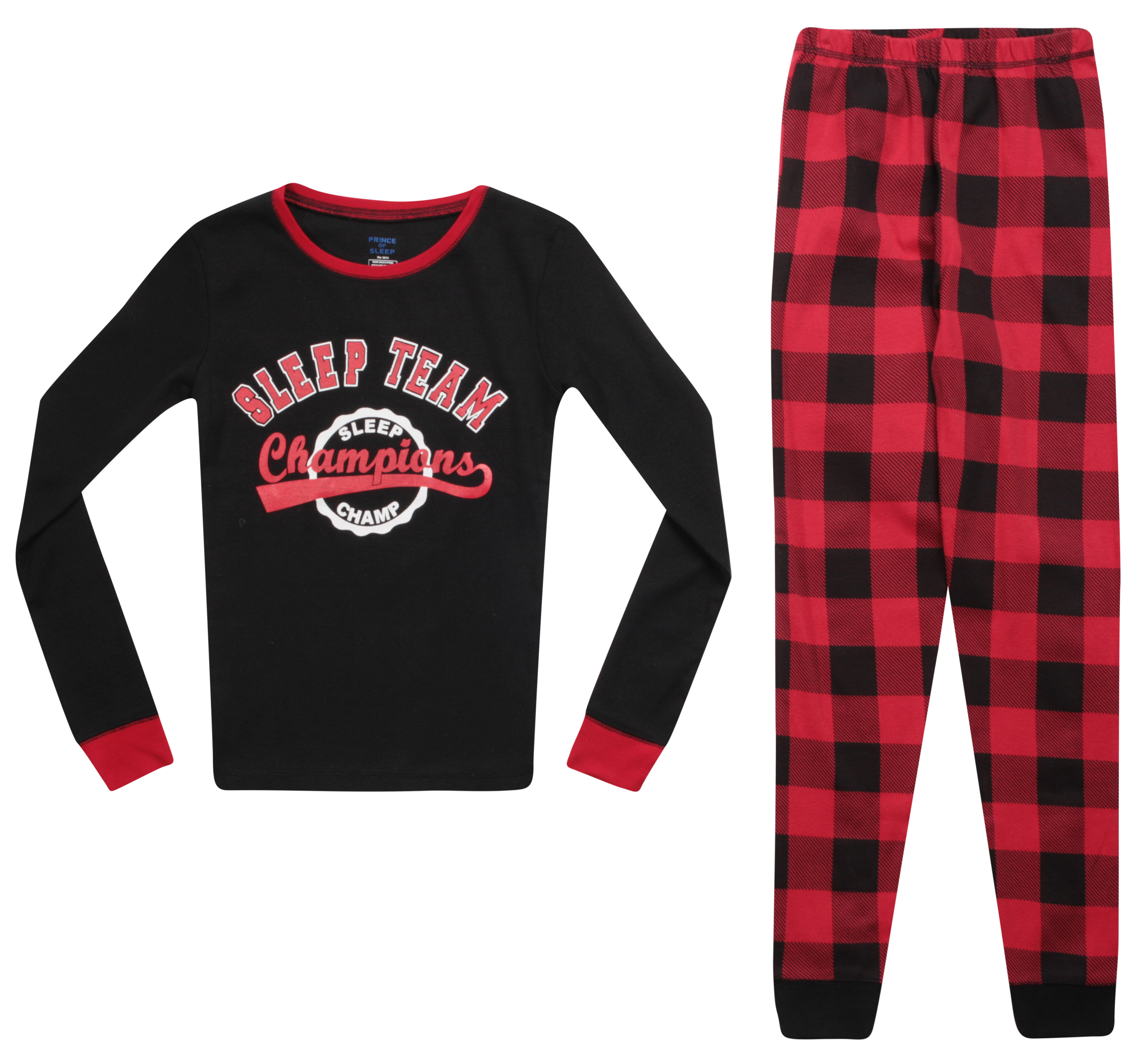 Prince of Sleep Cotton Pajamas Sets for Boys 34503-10610-10-12 - Picture 33 of 56