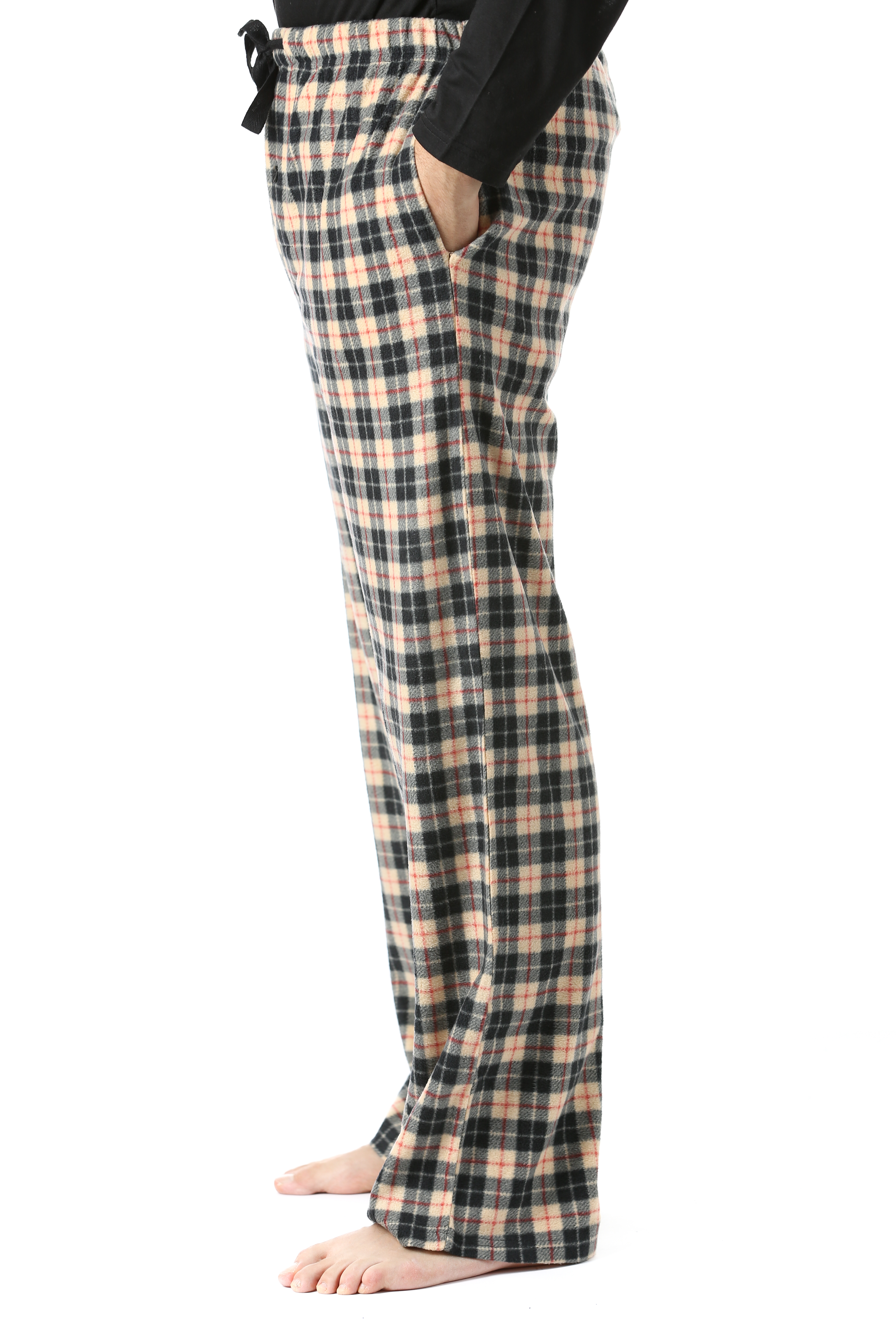 microfleece mens pajama pants