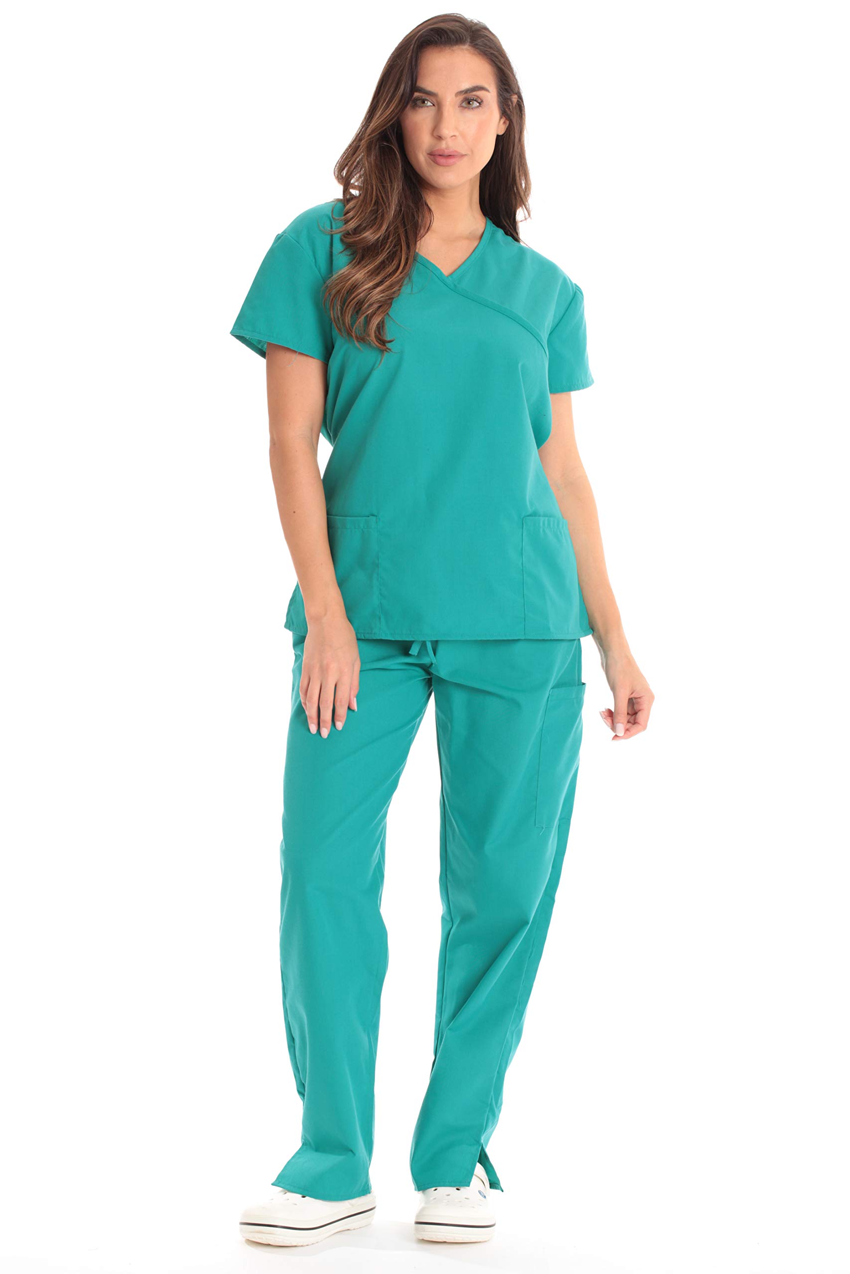 Just Love Women's Scrub Sets Medical Scrubs (Tie Back) - Picture 51 of 57