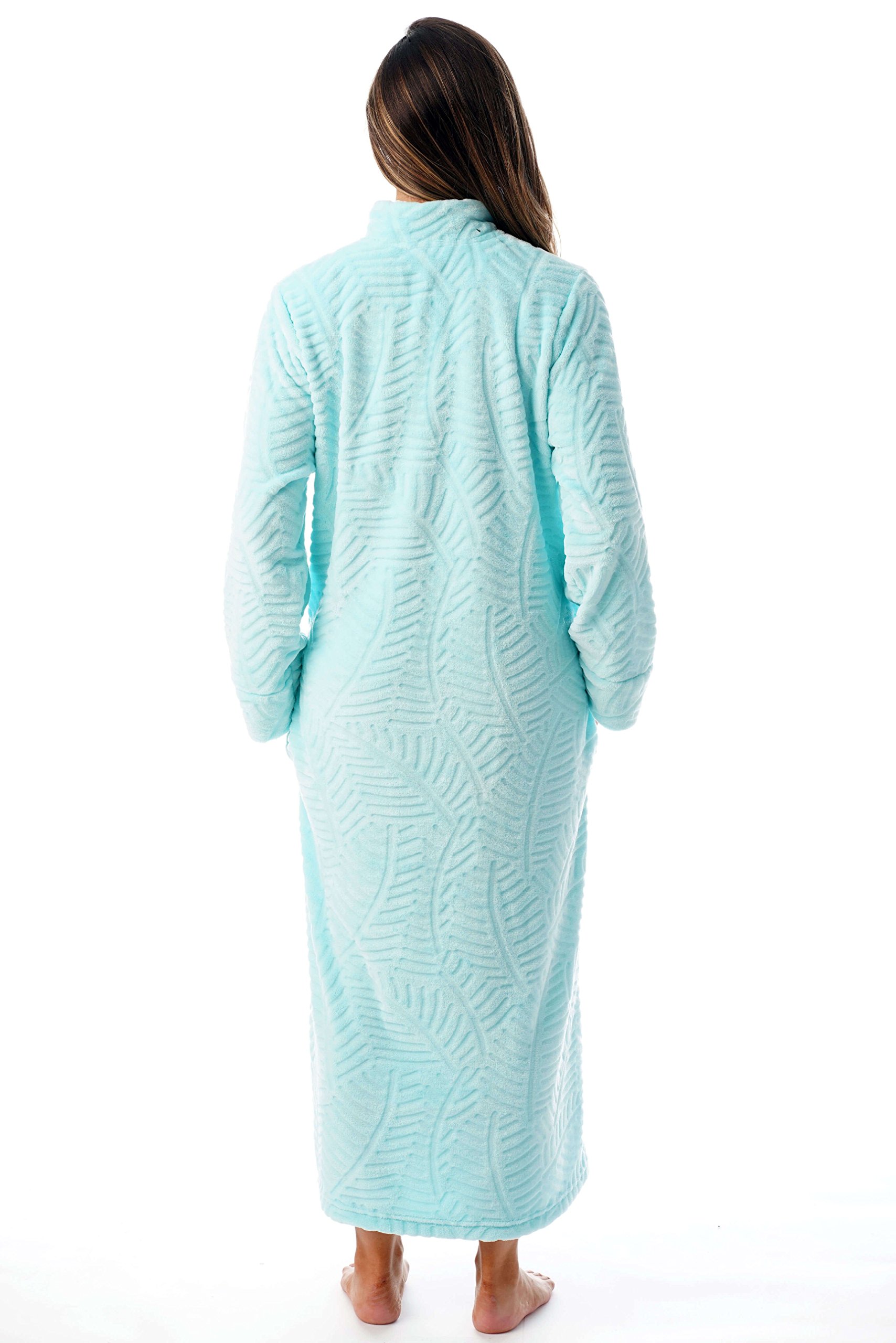 Just Love Plush Zipper Lounger Robe Ebay