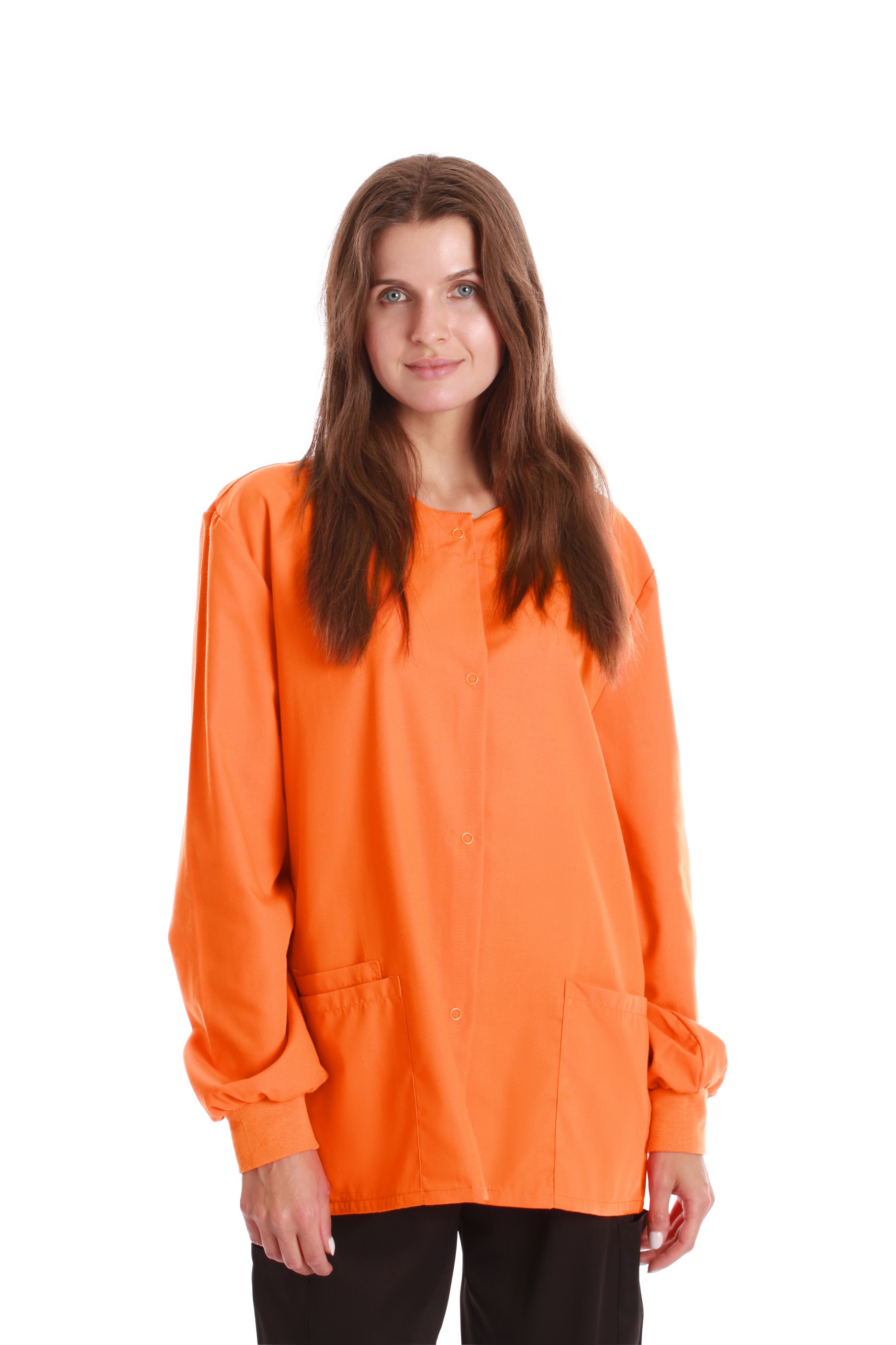 Just Love Women's Solid Scrub Jacket - Comfortable and Professional Uniform Coat - Picture 52 of 73