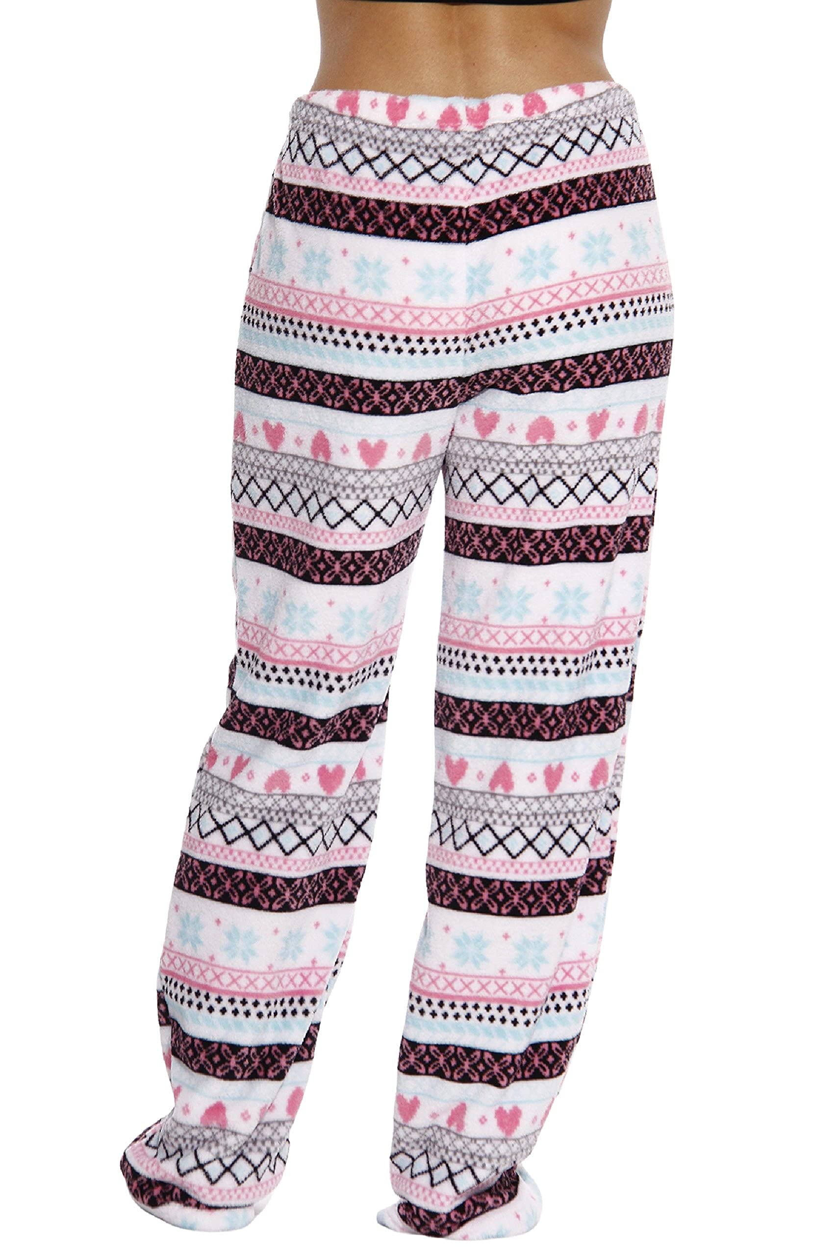 Just Love Women s Plush Pajama Pants Soft and Cozy Lounge Pants