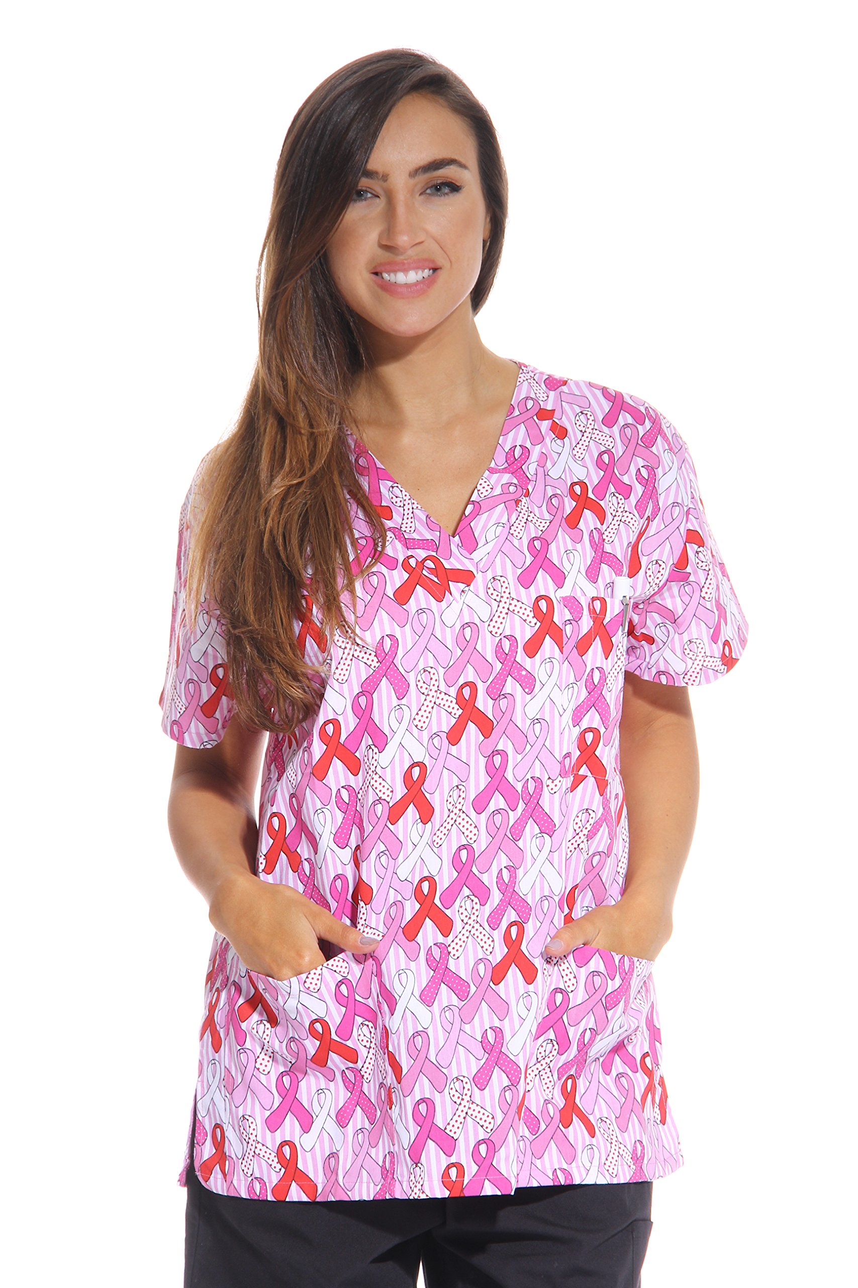 Just Love Women's Scrub Tops / Holiday Scrubs / Nursing Scrubs - Picture 20 of 51