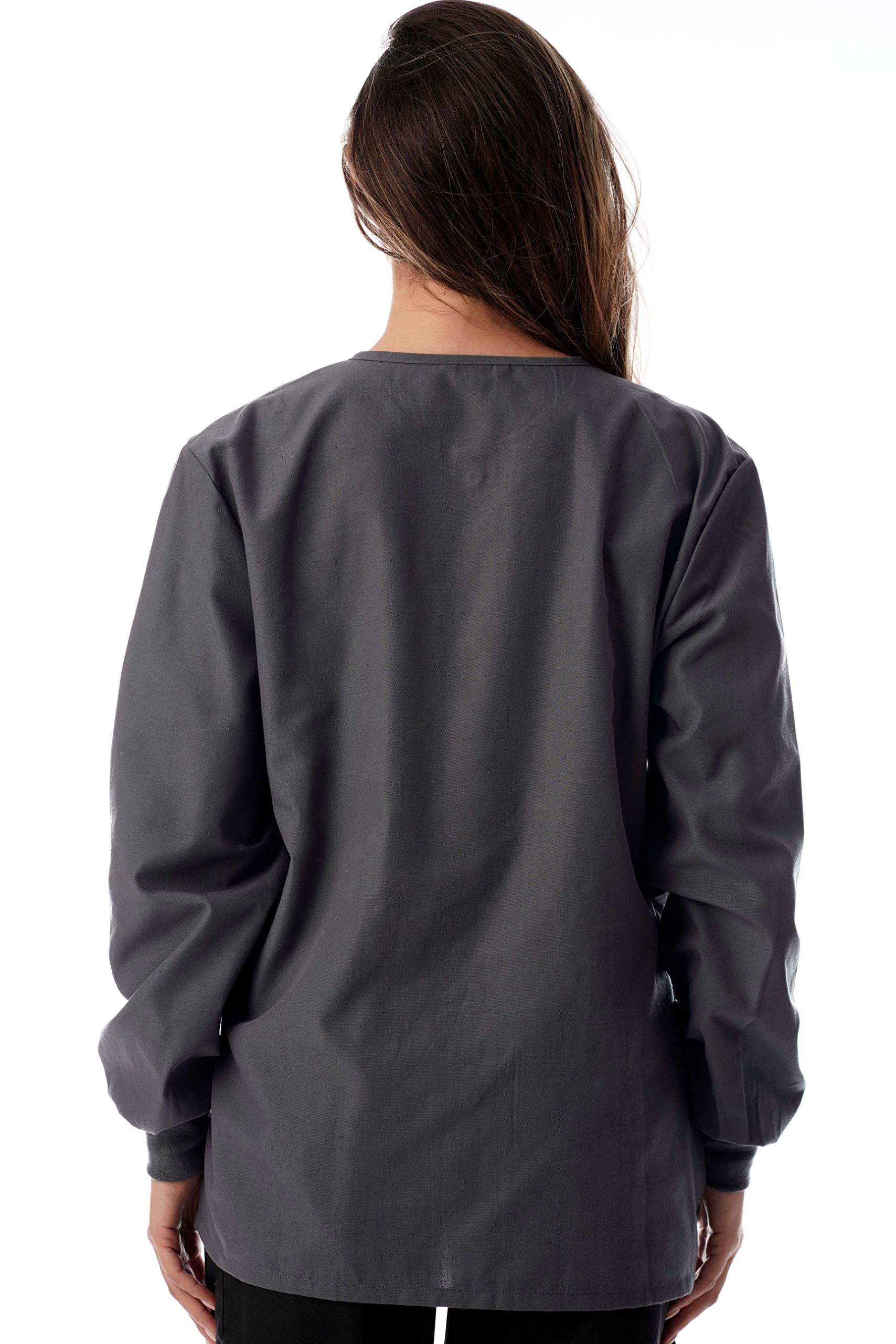 Just Love Women's Solid Scrub Jacket - Comfortable and Professional Uniform Coat - Picture 64 of 73