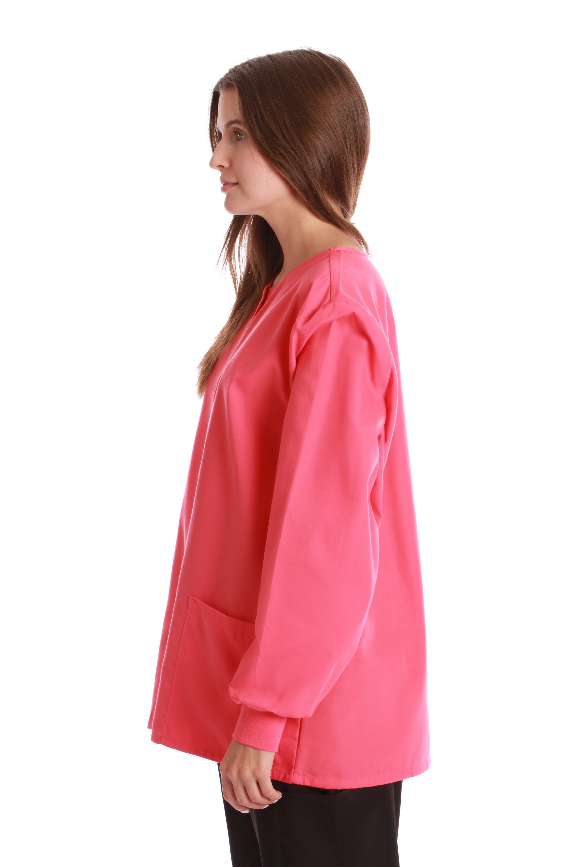 Just Love Women's Solid Scrub Jacket - Comfortable and Professional Uniform Coat - Picture 29 of 73