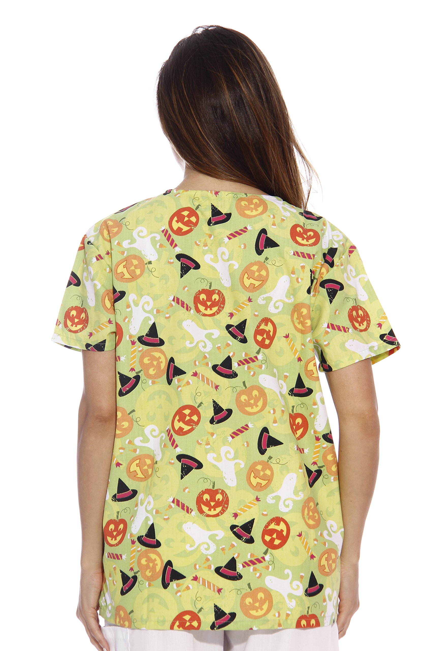 Just Love Women's Scrub Tops / Holiday Scrubs / Nursing Scrubs - Picture 7 of 51