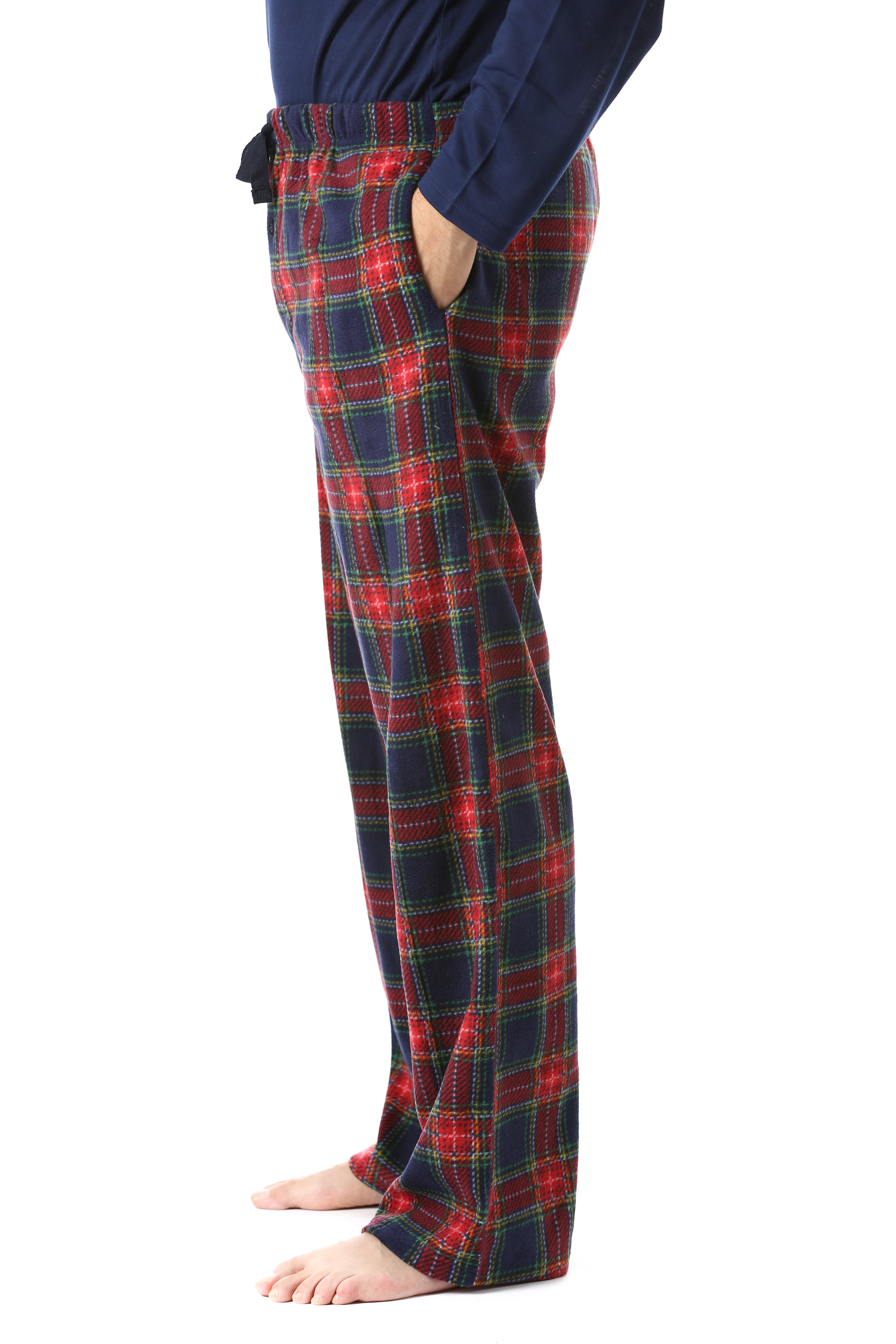 microfleece mens pajama pants