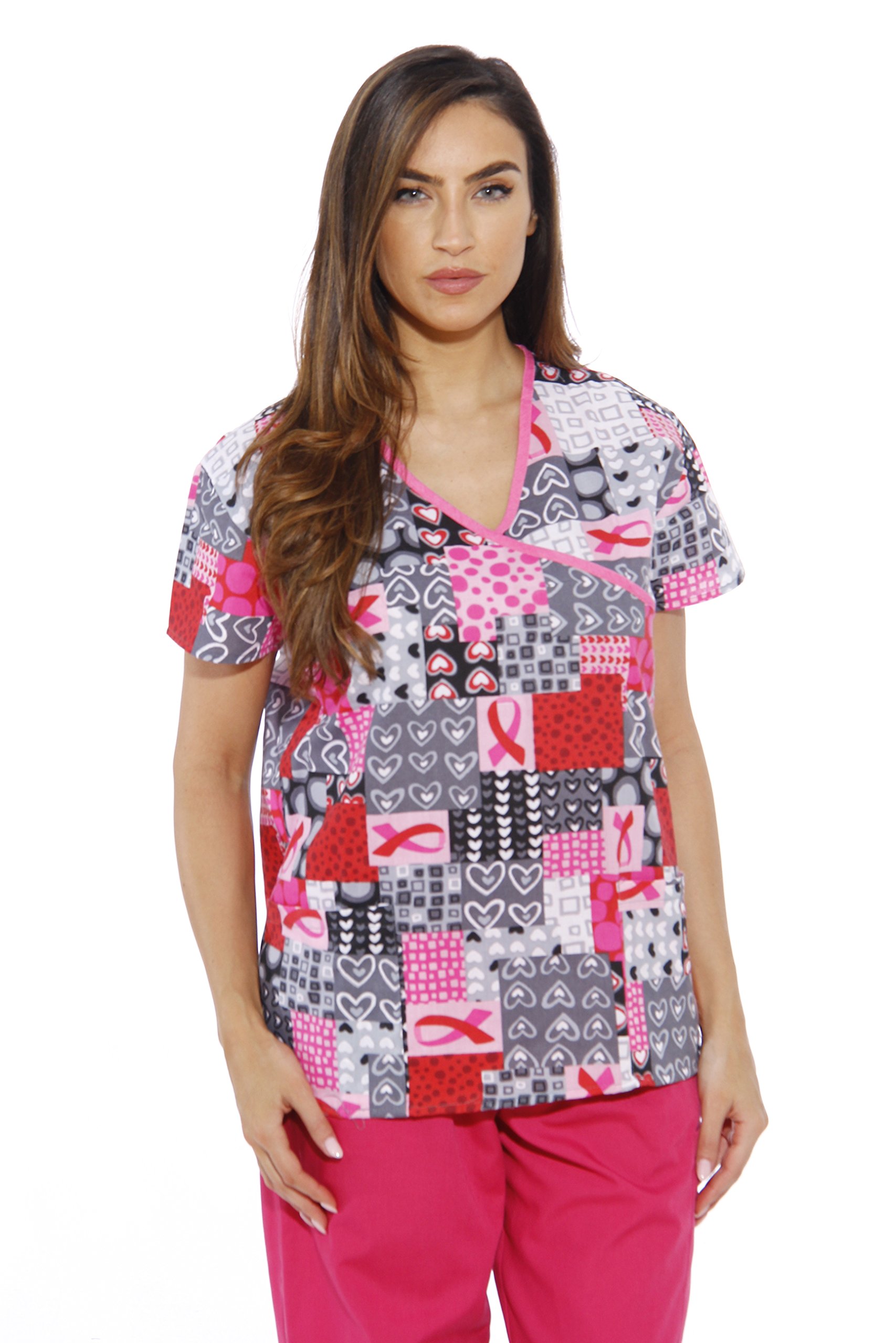 Just Love Women's Scrub Tops / Holiday Scrubs / Nursing Scrubs - Picture 29 of 51