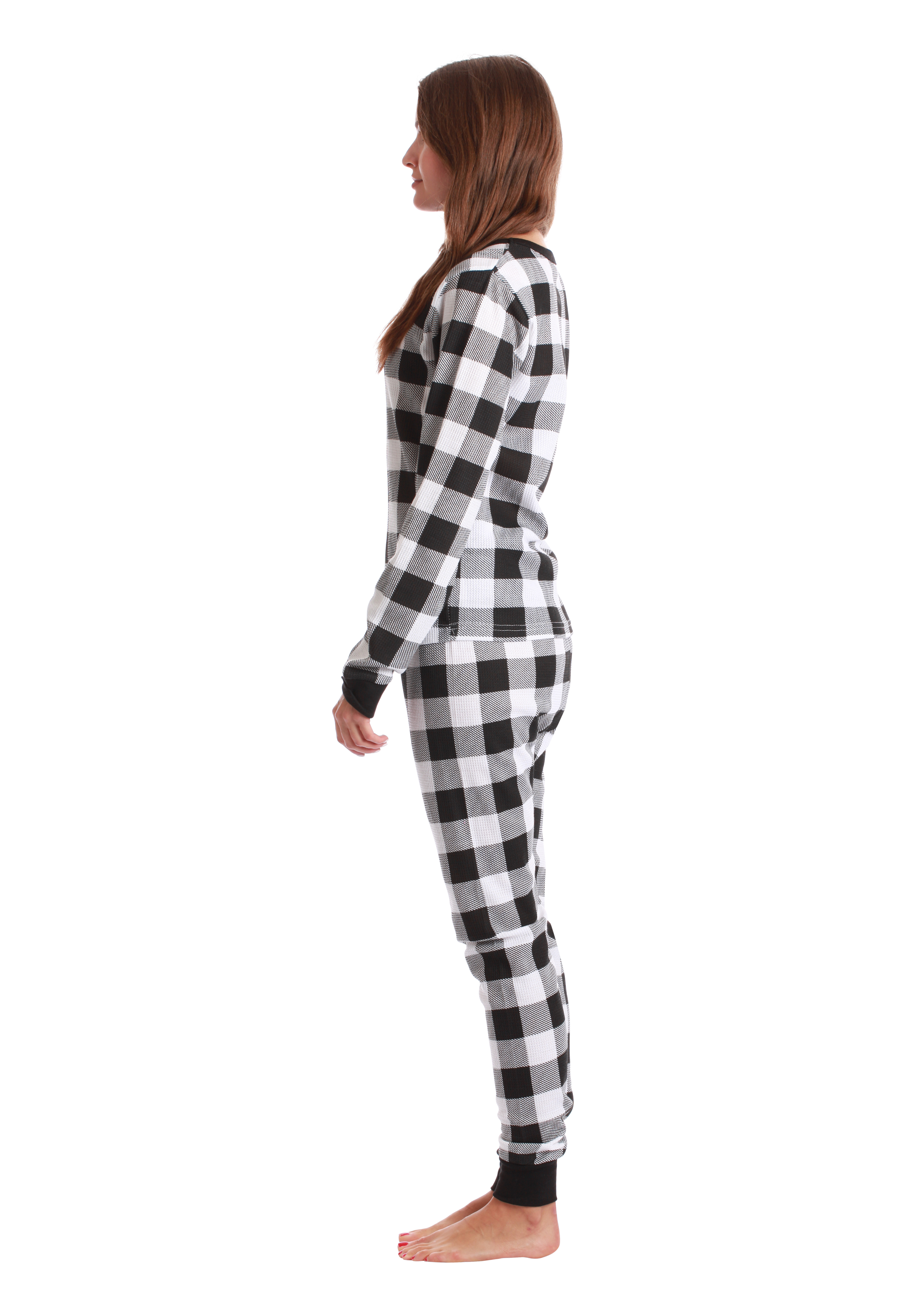 Just Love Women's Thermal Underwear Pajamas Set