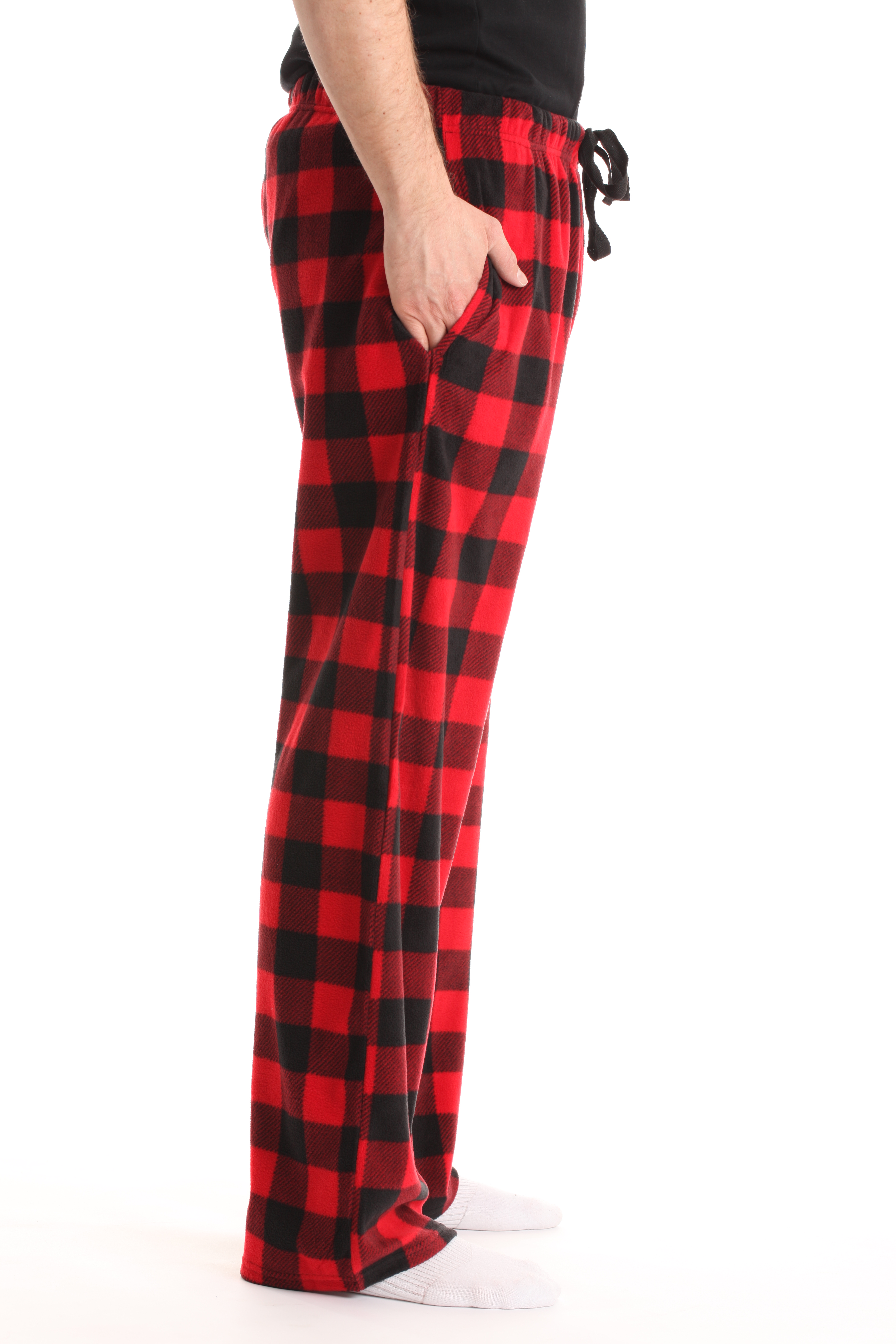 microfleece mens pajama pants