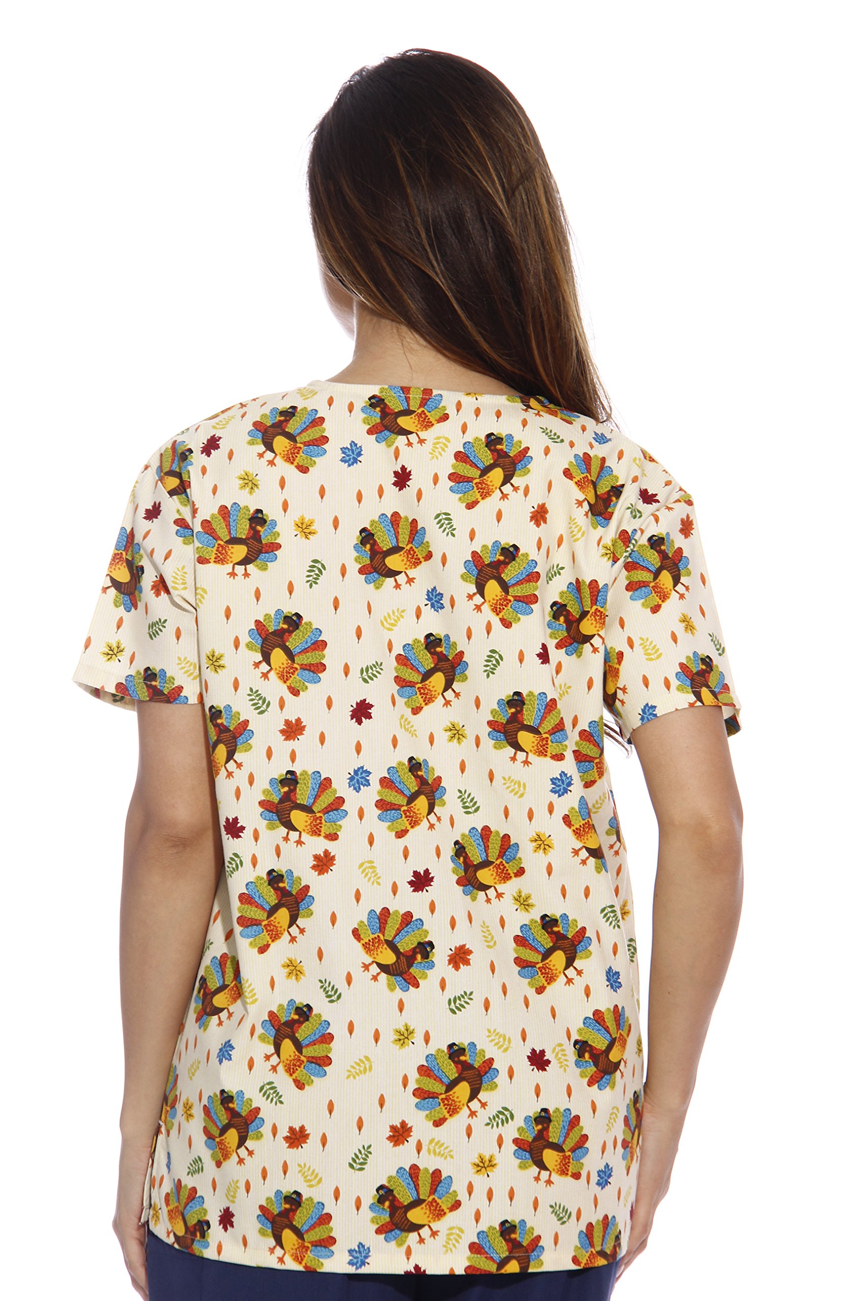 Just Love Women's Scrub Tops / Holiday Scrubs / Nursing Scrubs - Picture 47 of 51