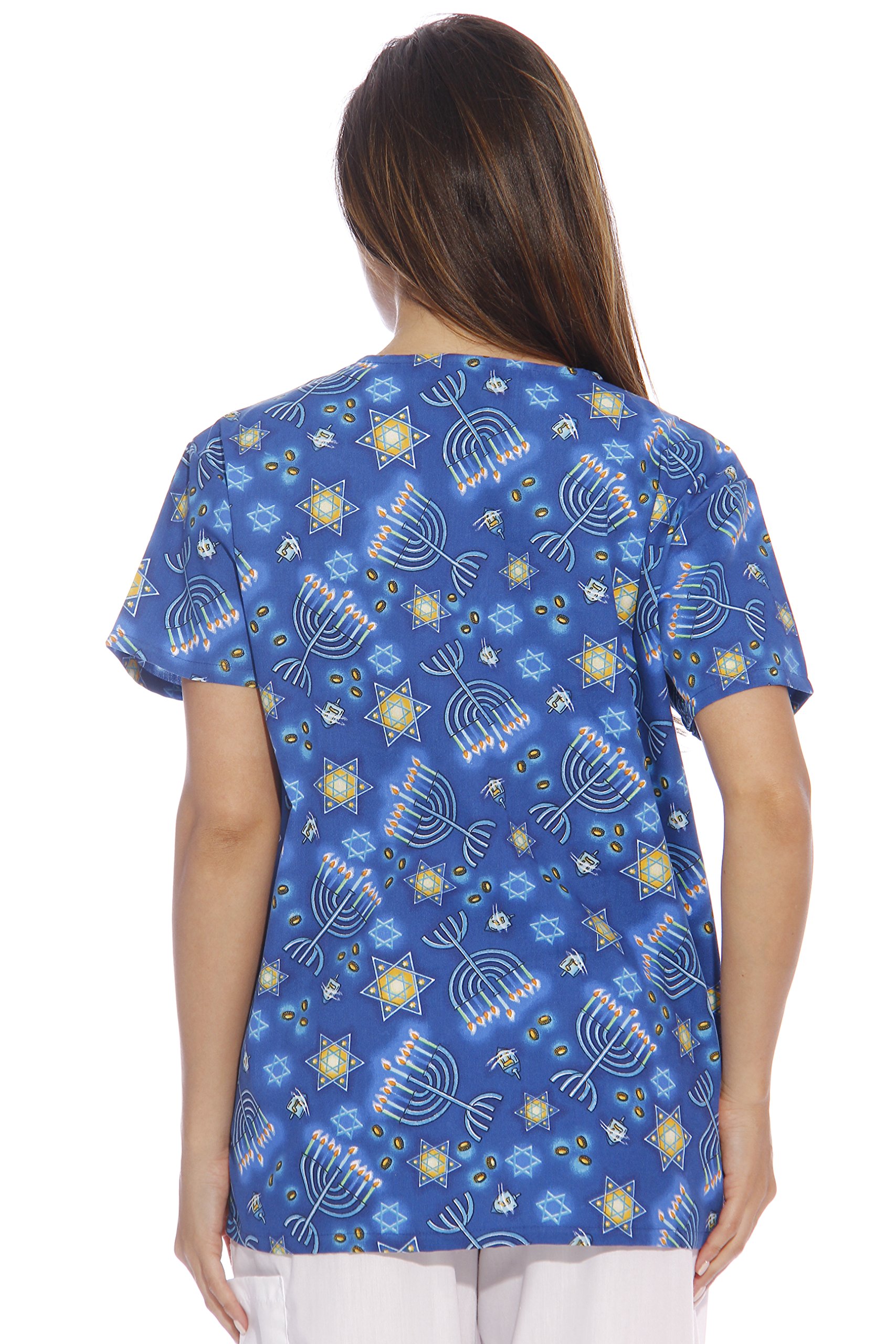 Just Love Women's Scrub Tops / Holiday Scrubs / Nursing Scrubs - Picture 14 of 51