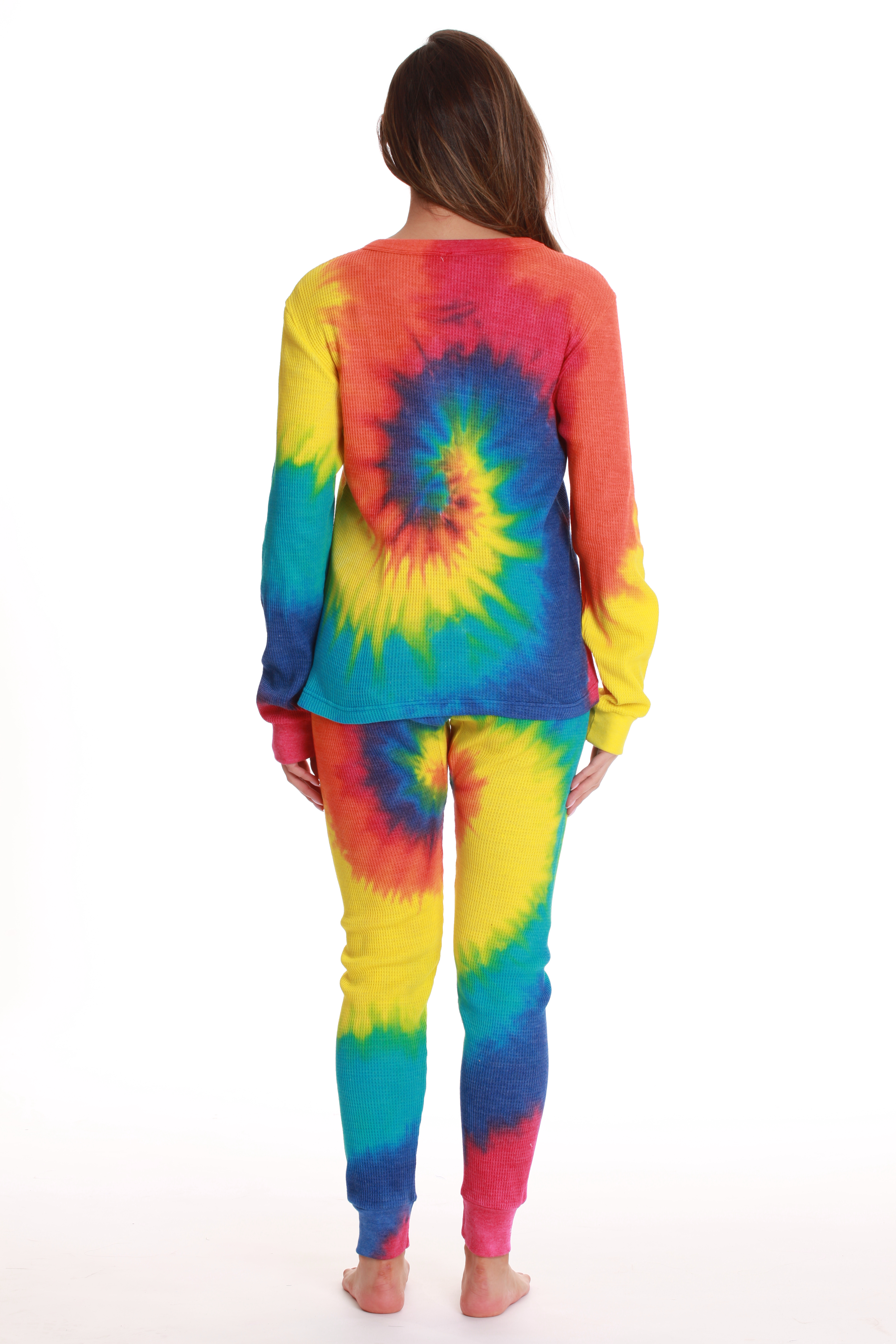 womens tie dye two piece set