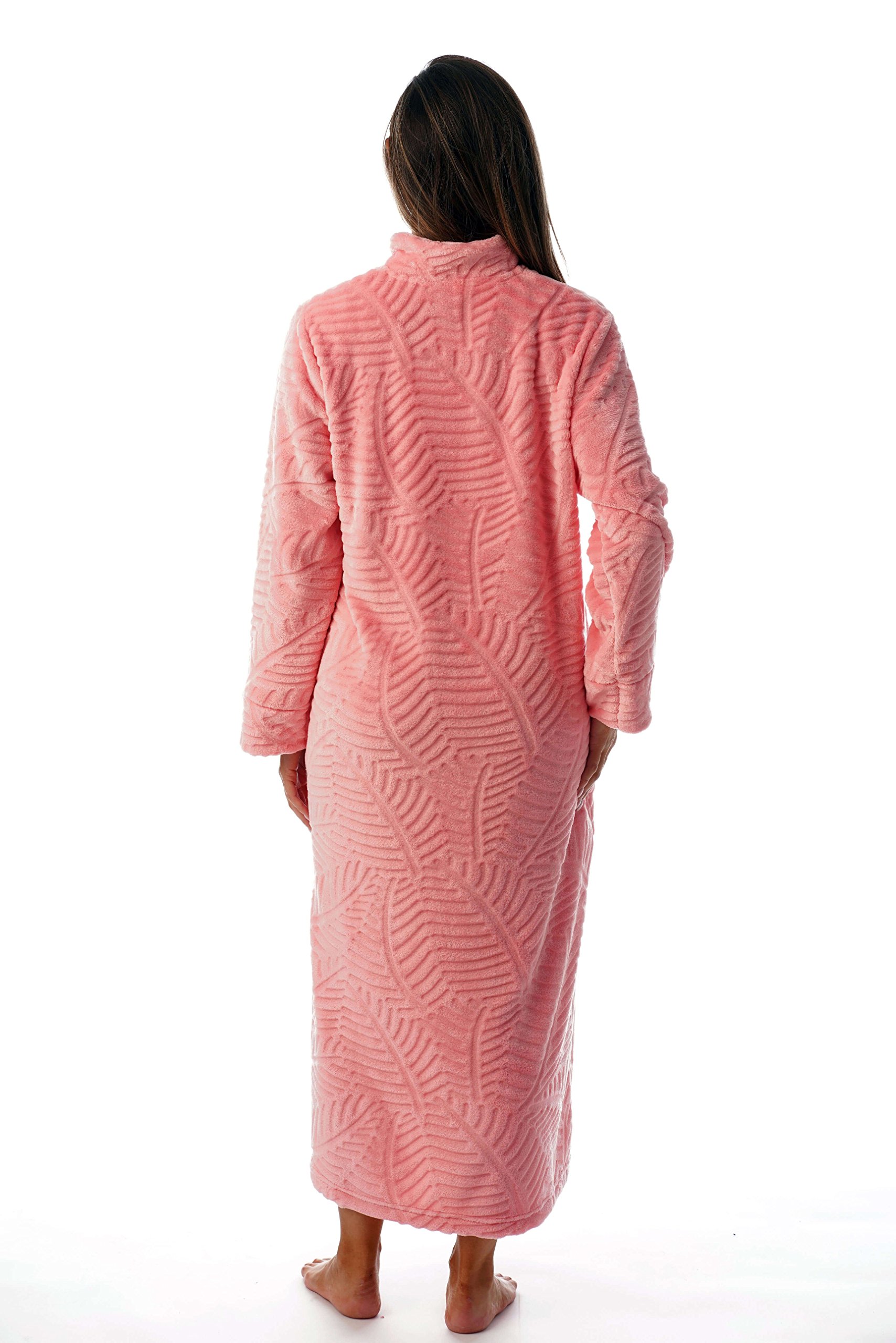 Just Love Plush Zipper Lounger Robe EBay just-love-plush-zipper-lounger-robe-ebay