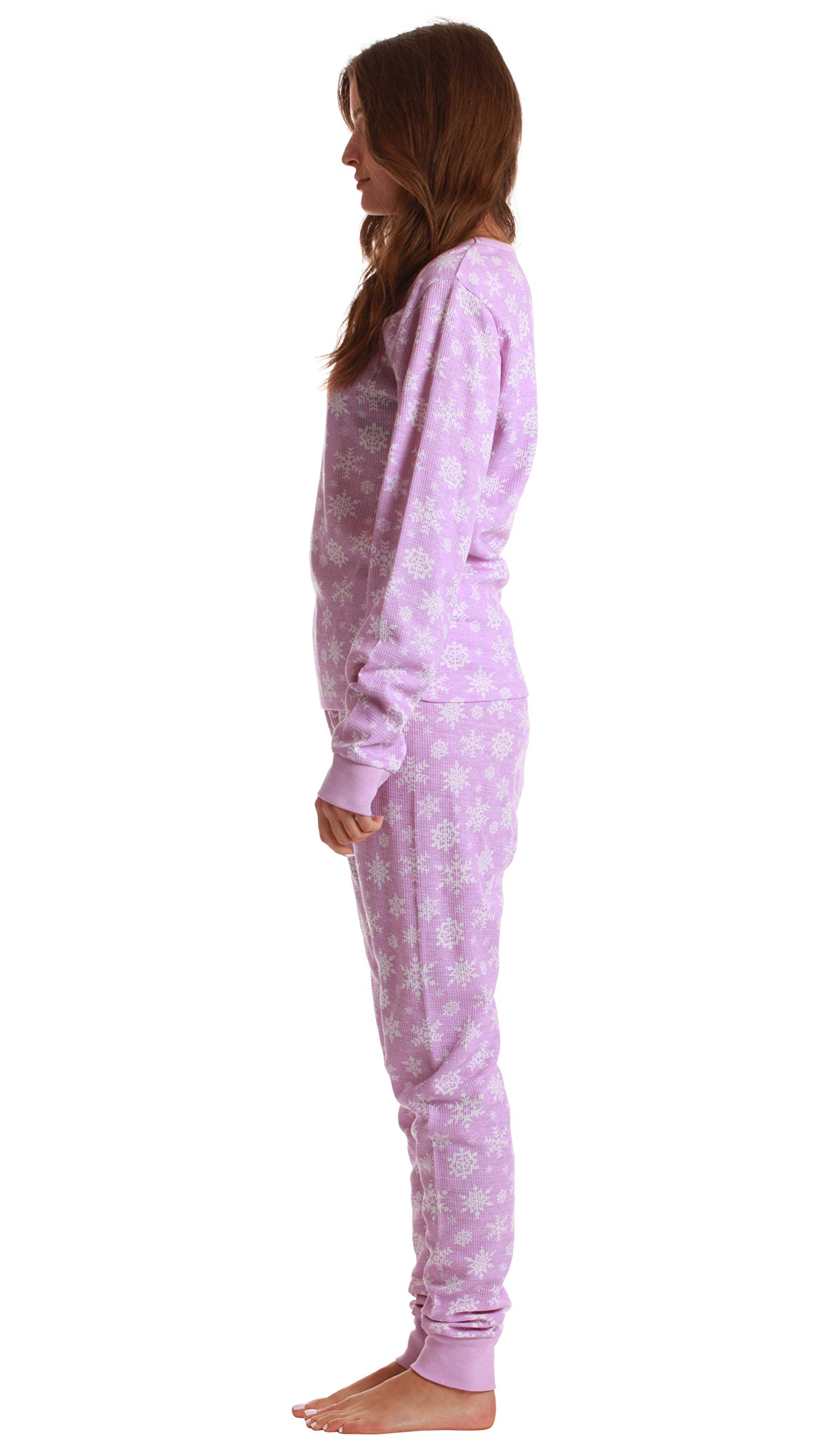 Just Love Women's Thermal Underwear Pajamas Set