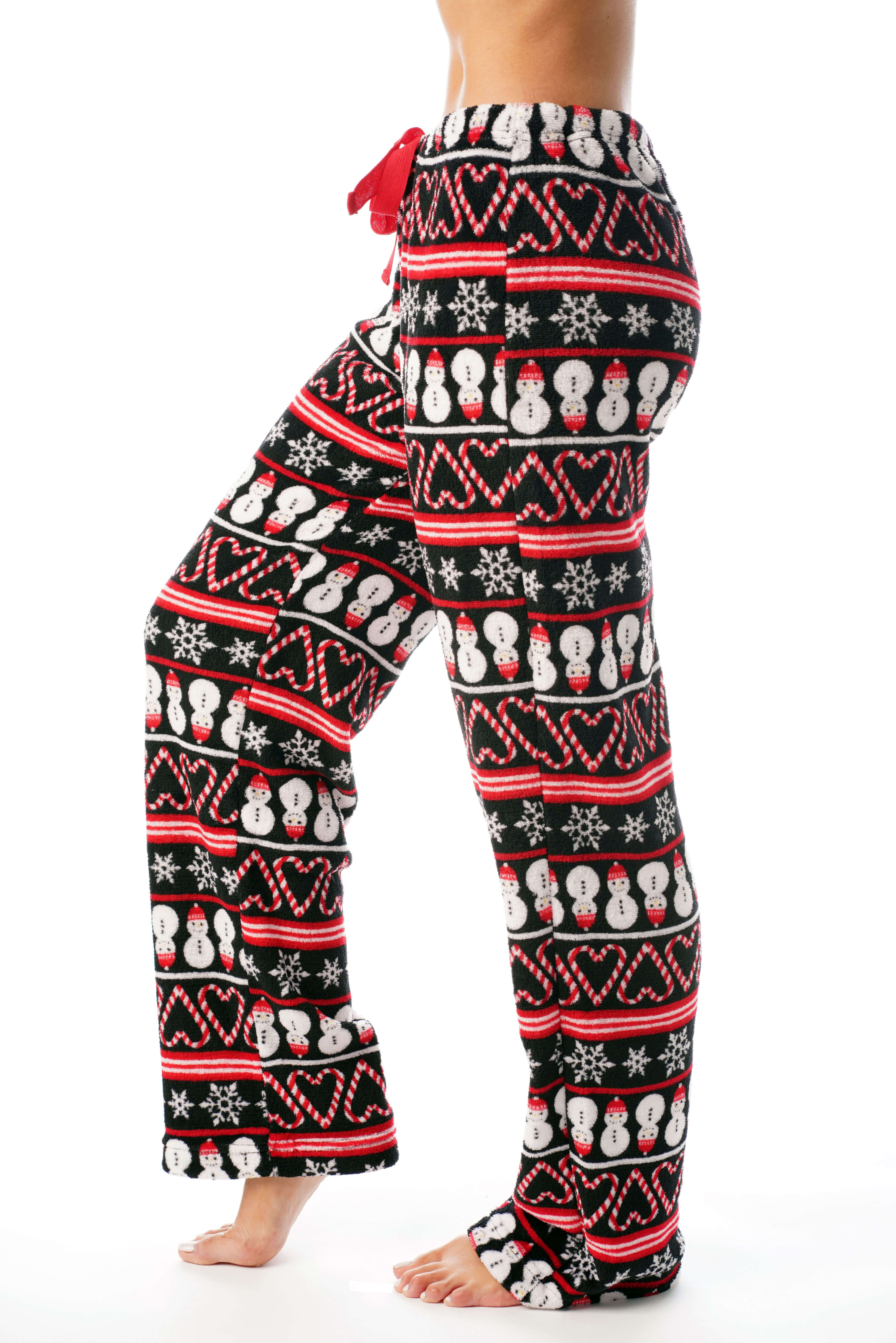 plus size plush pajama pants