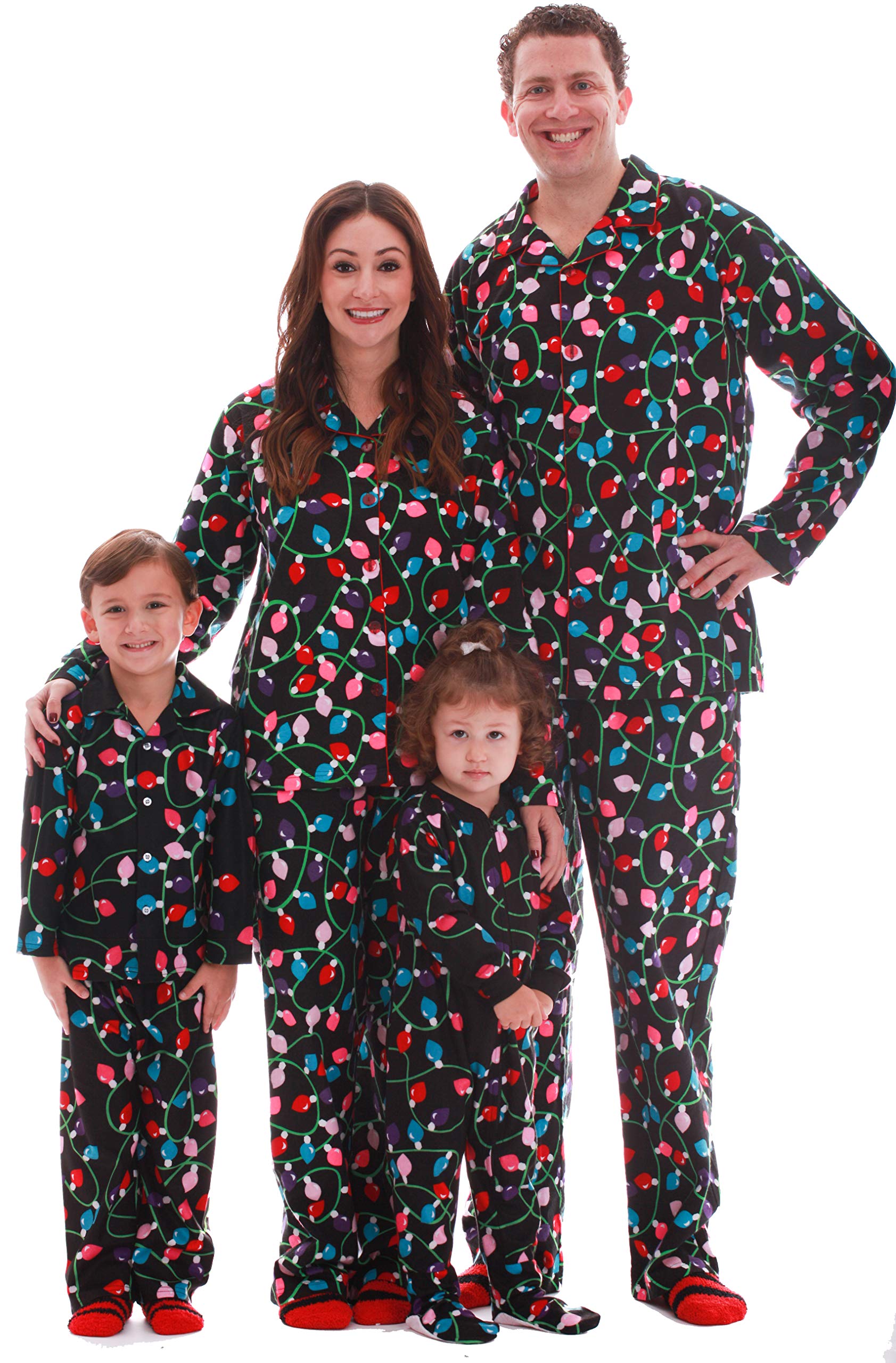 #followme Family Pajamas Flannel Kids Pajama Set - Picture 7 of 19
