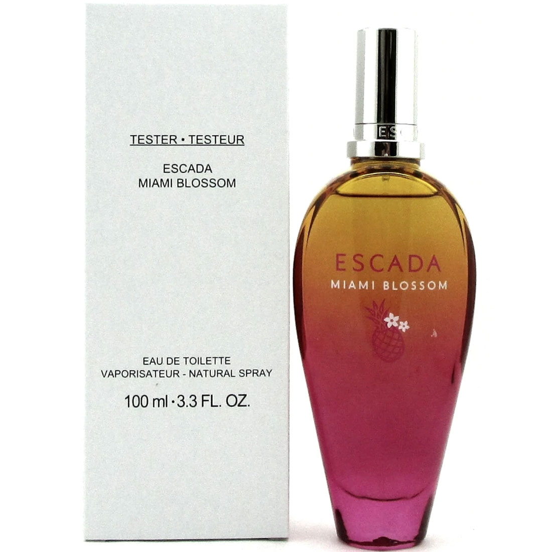 Escada Miami Blossom 3.4 oz EDT Perfume for Women Brand New Tester w