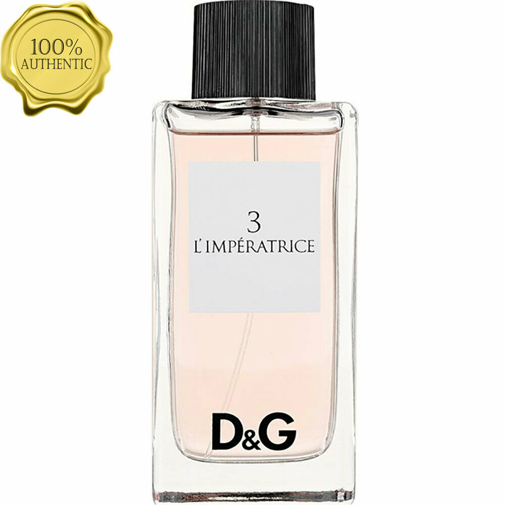 3 L'IMPERATRICE Dolce & Gabbana 3.3 oz EDT Perfume for Women New in Box ...