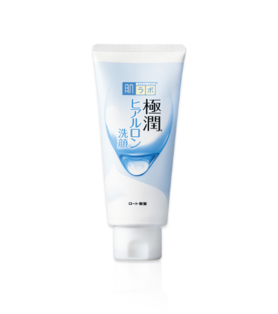 ROHTO Hadalabo Gokujyun Hyaluronic Acid Moisture Bubble Foaming/Wash Cleanser