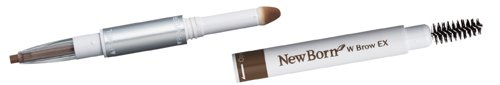 SANA New Born 3 In 1 Eyebrow Pencil Brown Shades - Picture 4 of 18