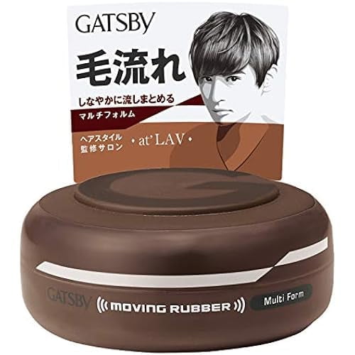 Mandom Gatsby Moving Rubber Wild Shake Wax 80g Japan Professional Hair  Style JDM for sale online | eBay